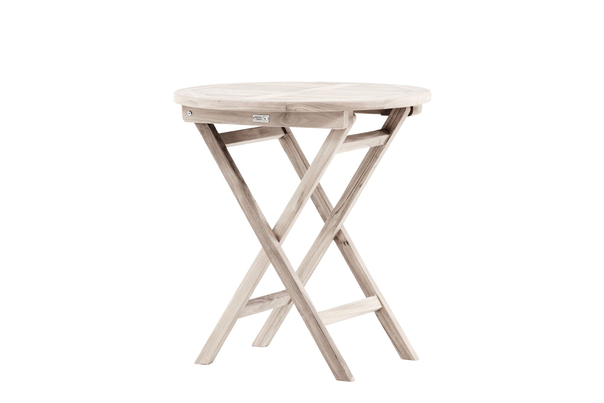 Venture Home Kenya Cafe bord Ø70 -Whitewash