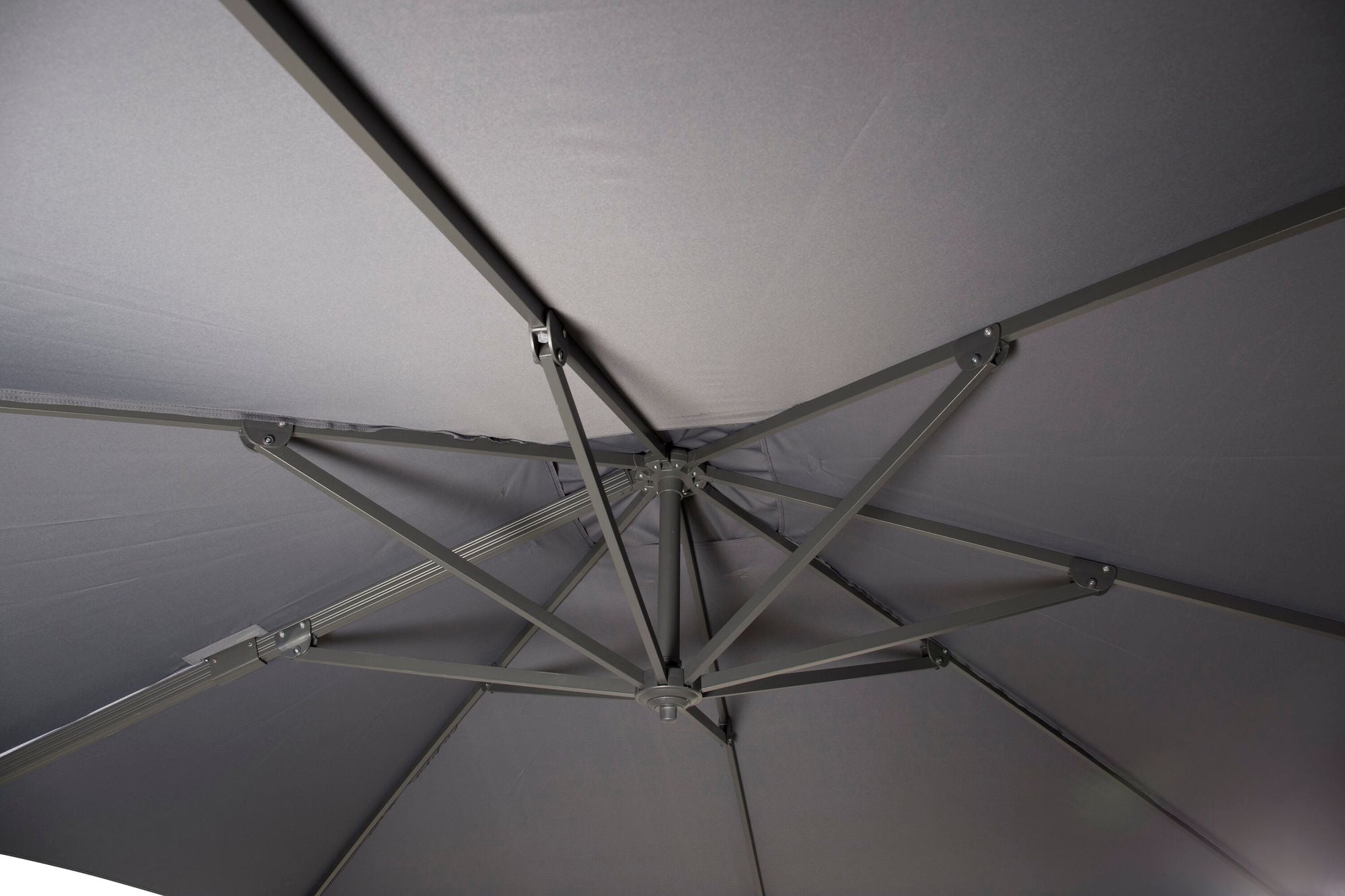 Venture Home Leeds Umbrella 3*3m - Black/Grey
