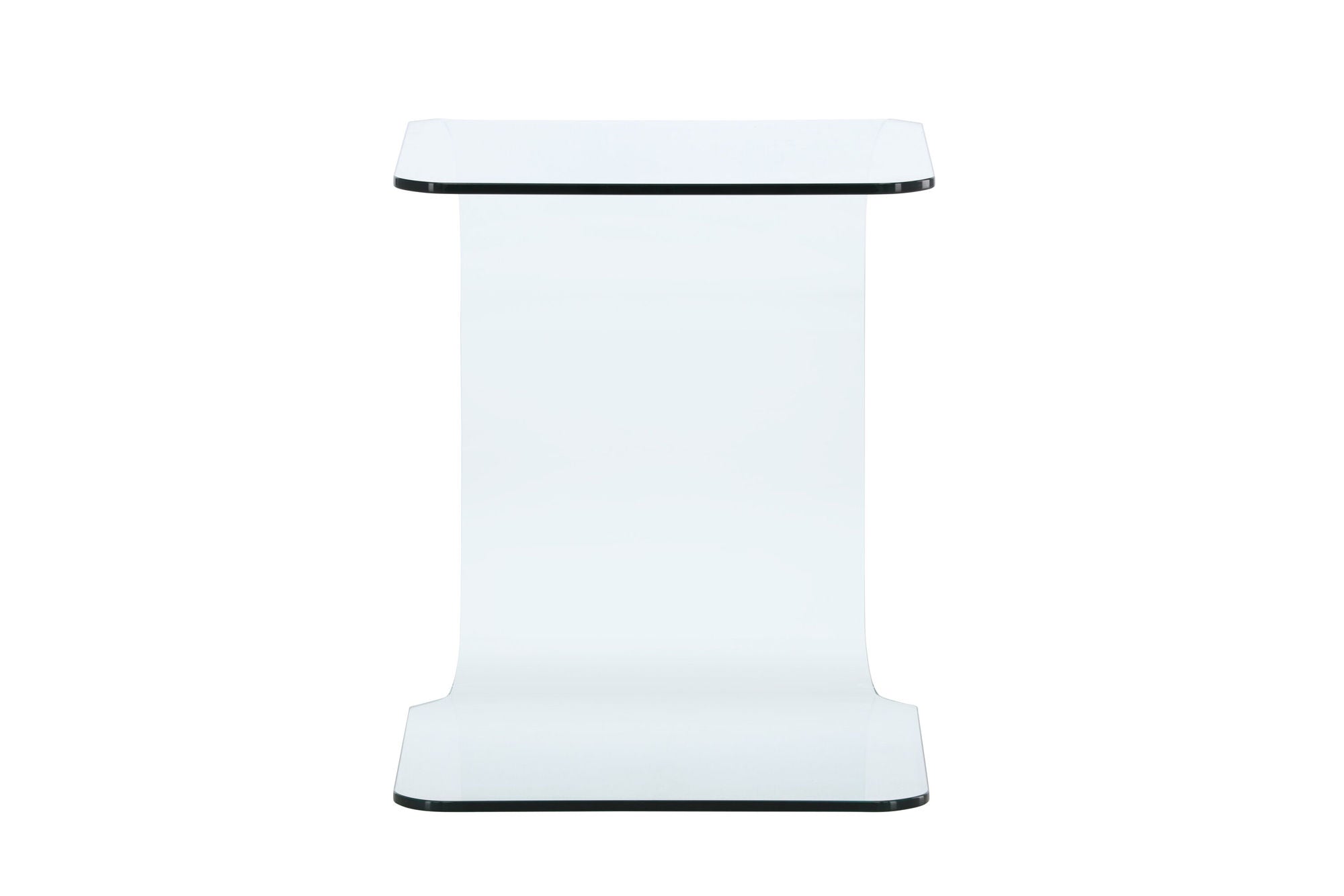 Venture Home Telemark Side bord 45x45x53 cm - Clear Glass