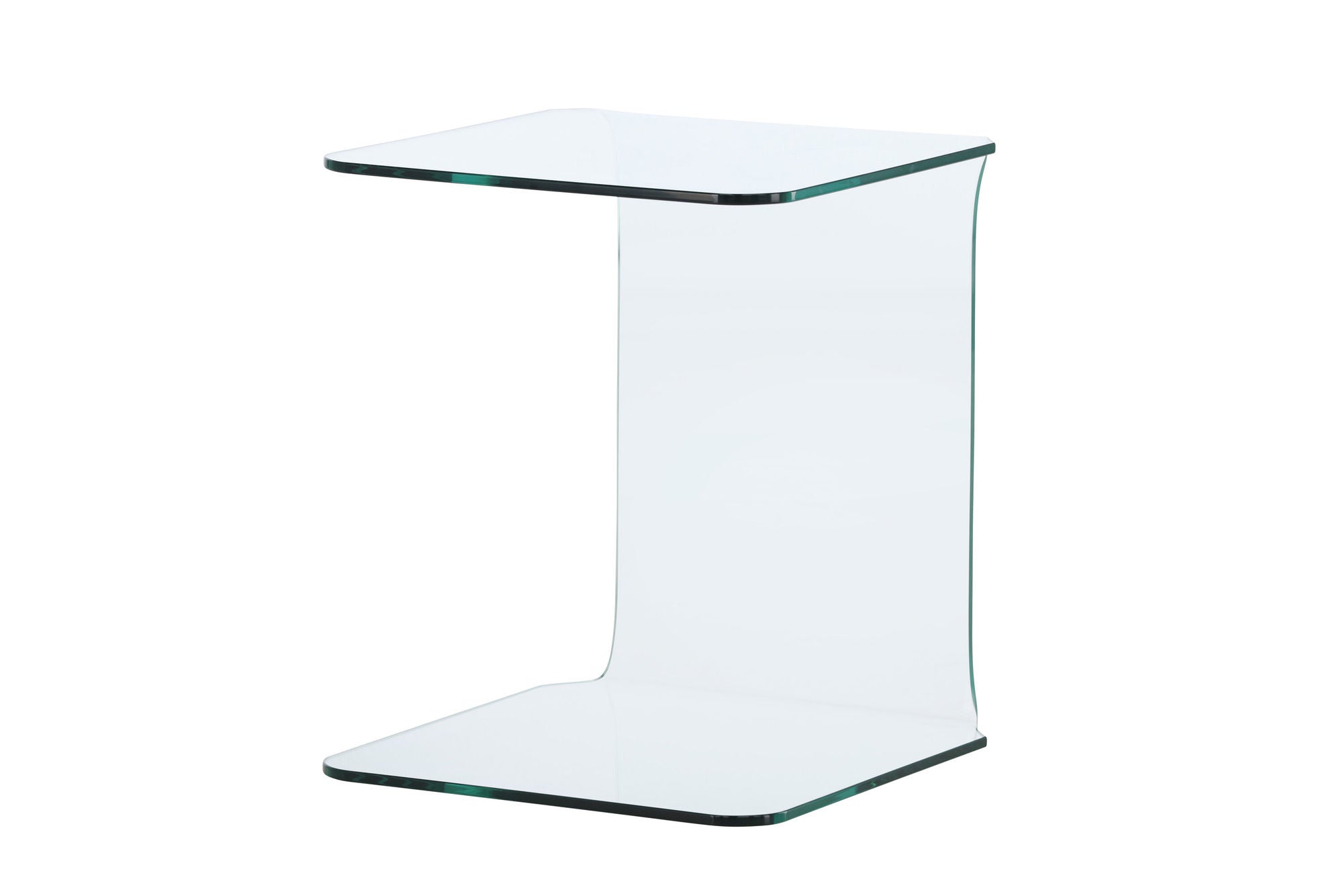 Venture Home Telemark Side bord 45x45x53 cm - Clear Glass