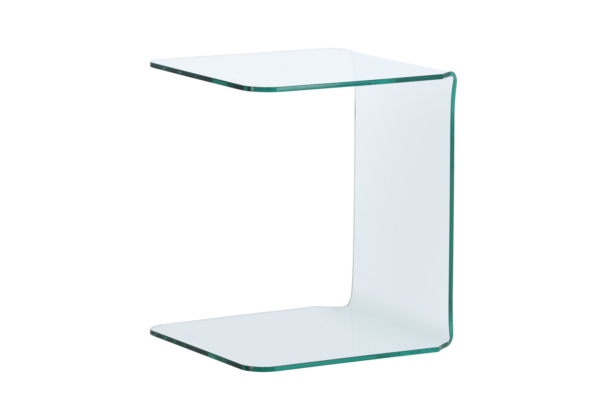 Venture Home Telemark Side bord 45x45x53 cm - Clear Glass