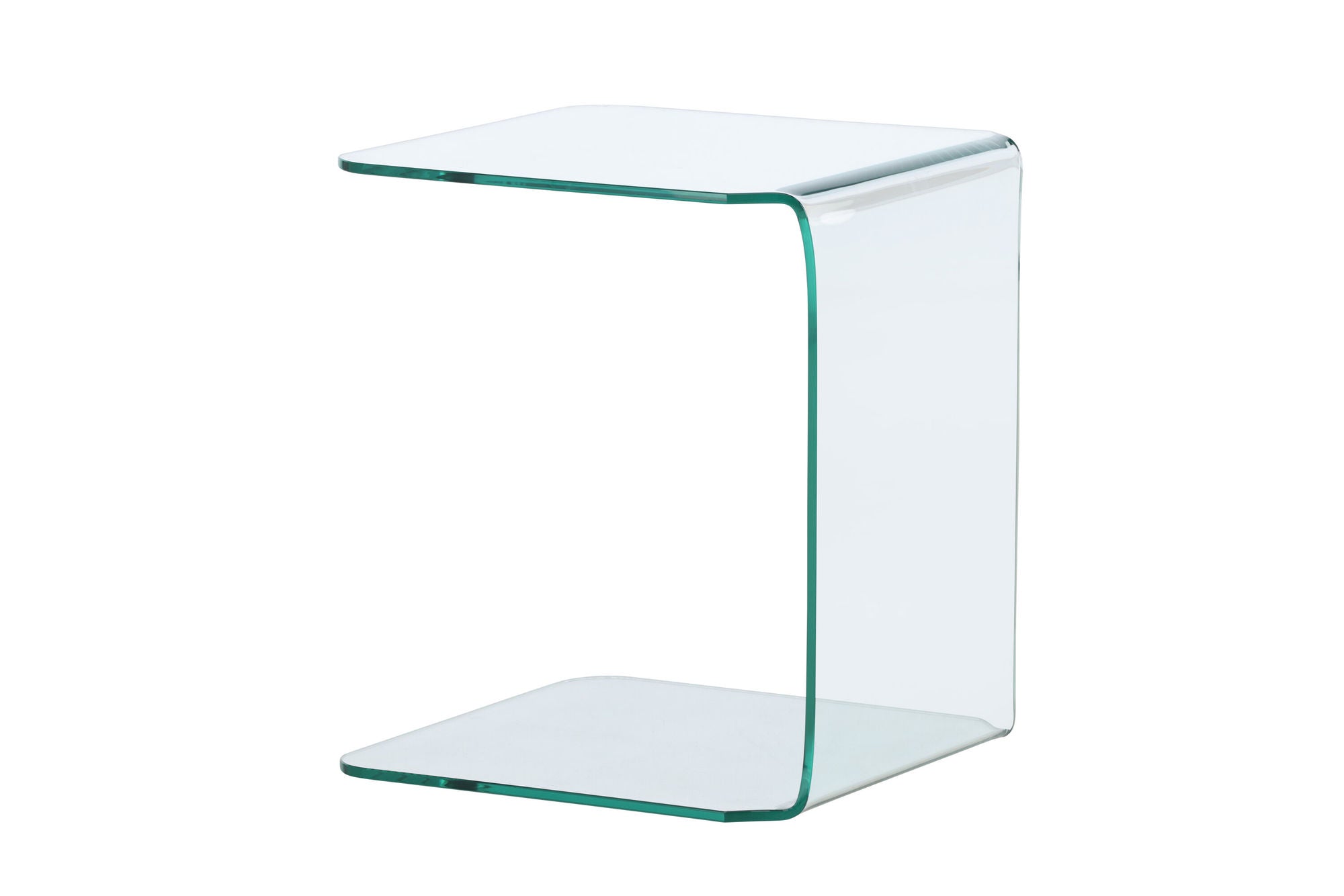 Venture Home Telemark Side bord 45x45x53 cm - Clear Glass