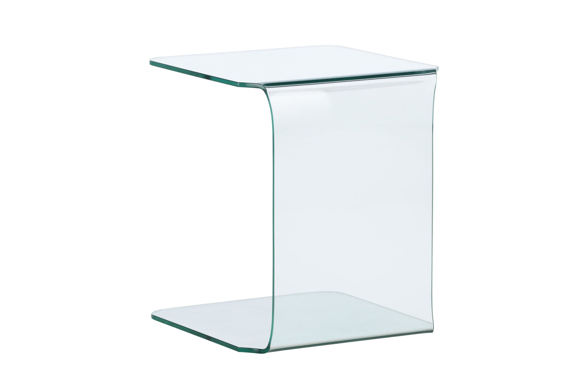 Venture Home Telemark Side bord 45x45x53 cm - Clear Glass