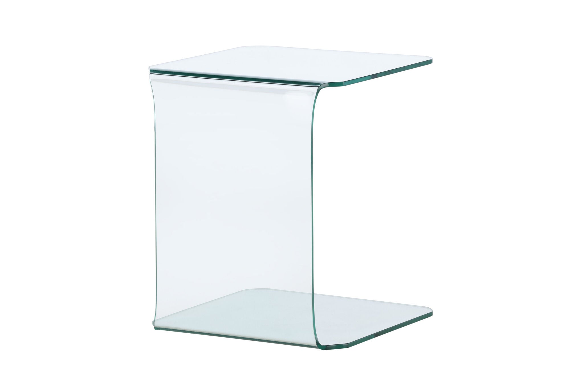 Venture Home Telemark Side bord 45x45x53 cm - Clear Glass