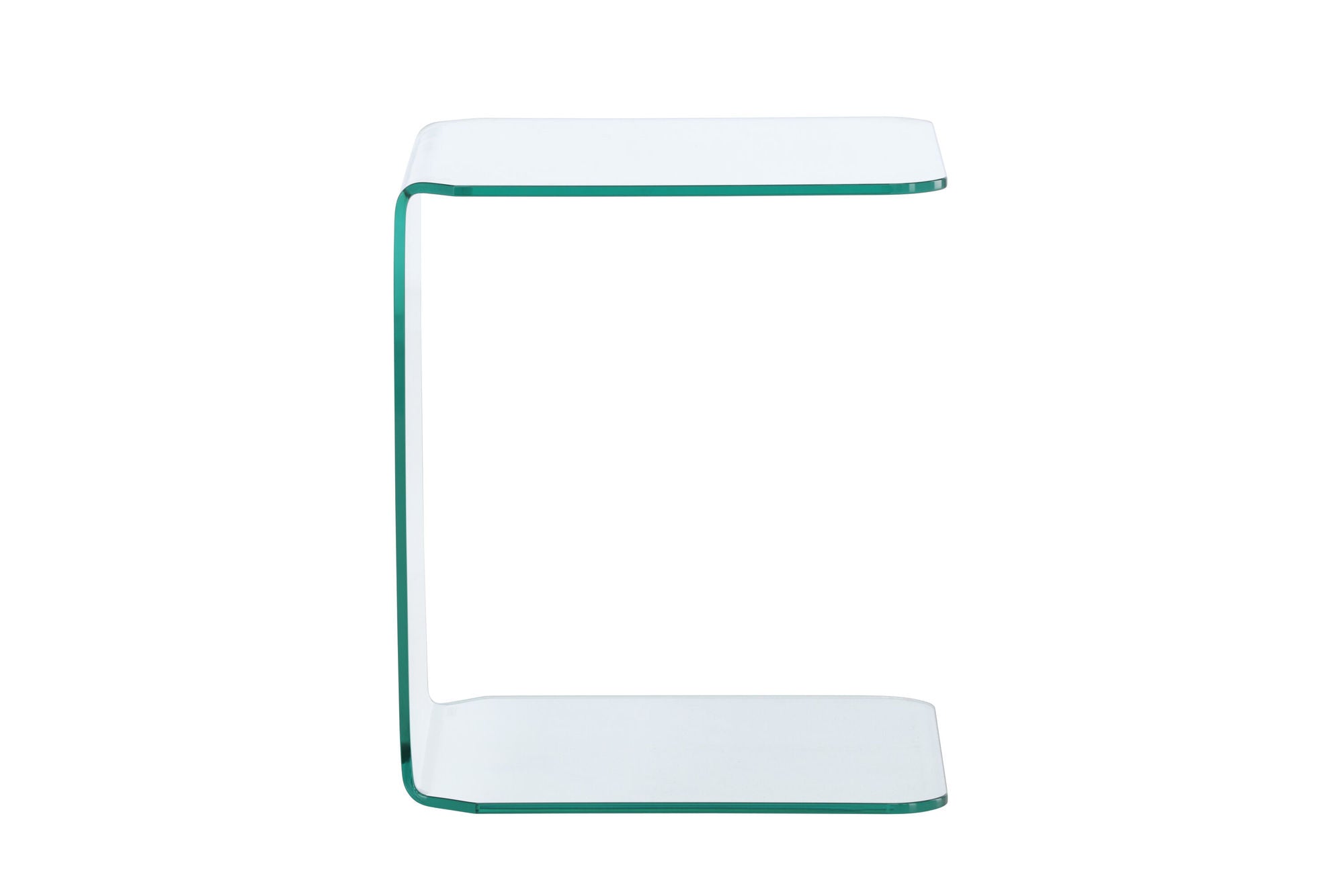 Venture Home Telemark Side bord 45x45x53 cm - Clear Glass