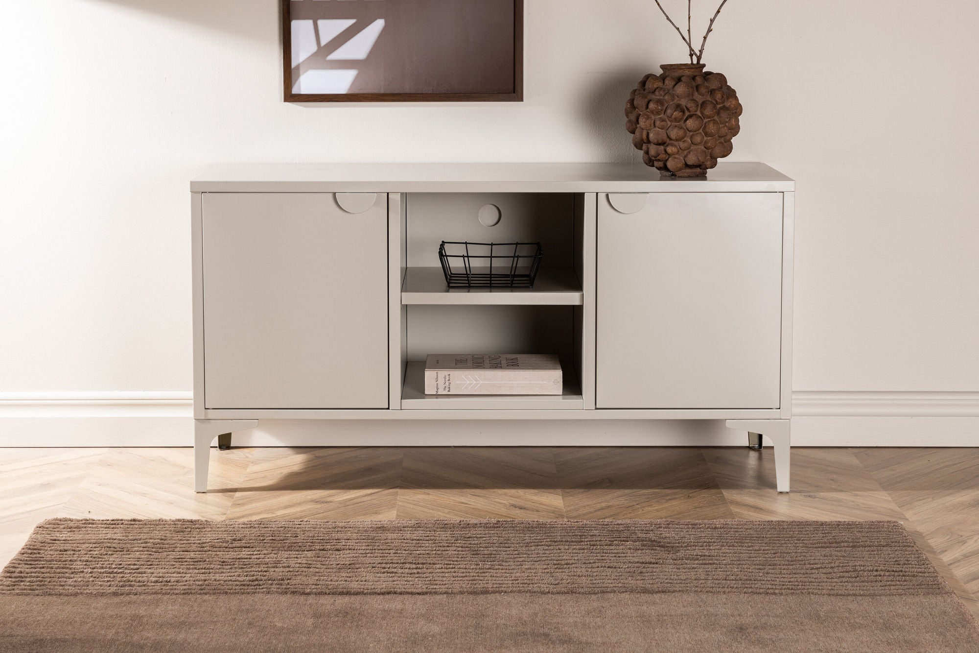Venture Home Piring TV-Stand - Beige / Beige - Ersätter 15618-250