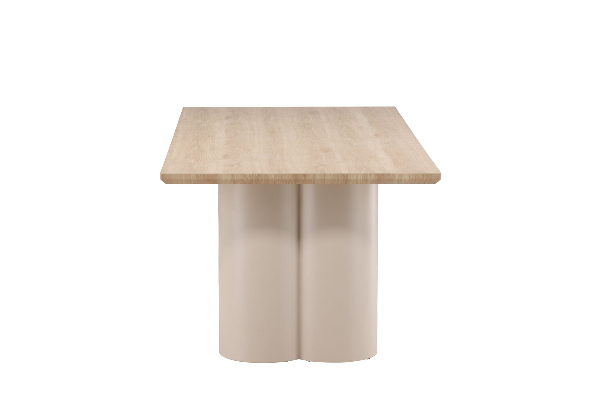 Venture Home Olivia Rectangular spisebord 100x210 cm - Beige / Whitewash