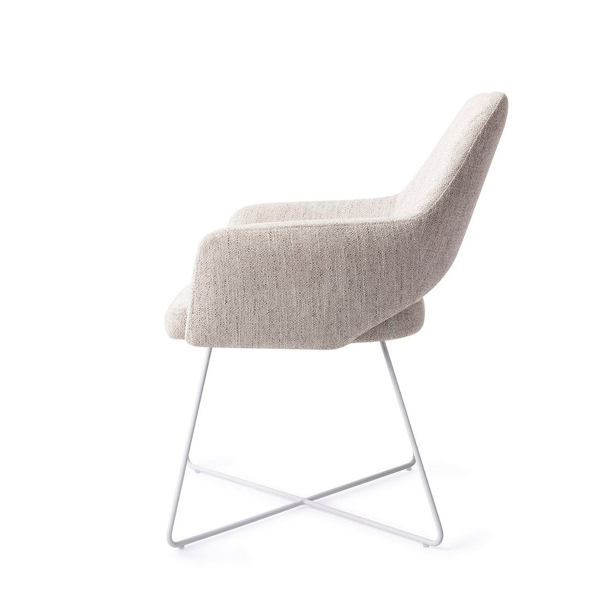 Jesper Home Yanai Spisebordsstol Cross White