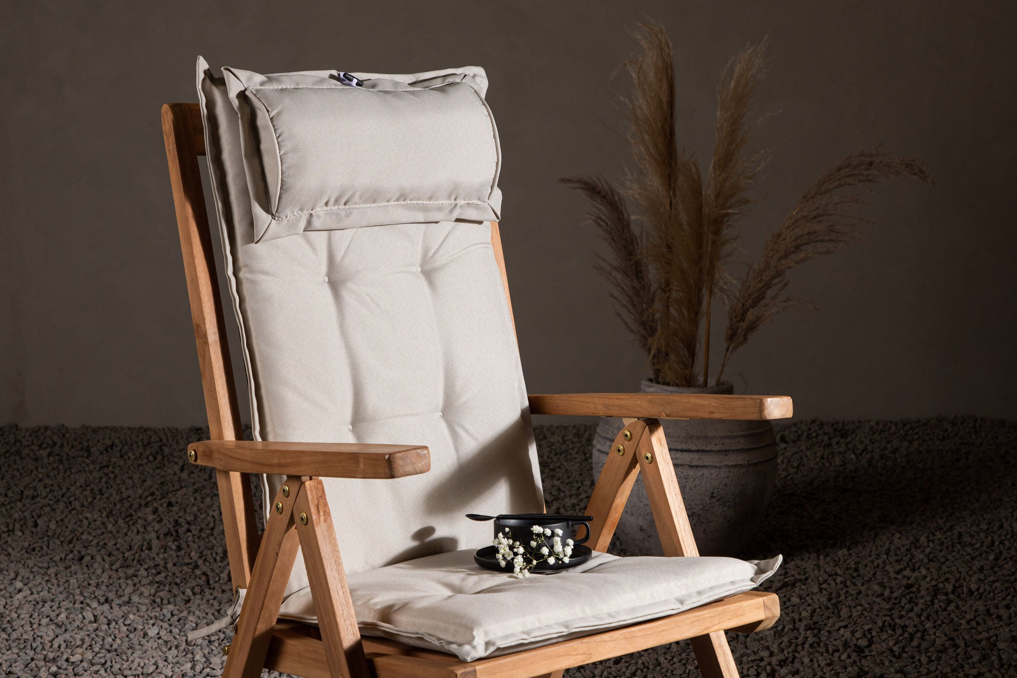 Venture Home Cushion 5:pos w. Pillow 6-pack - Off white