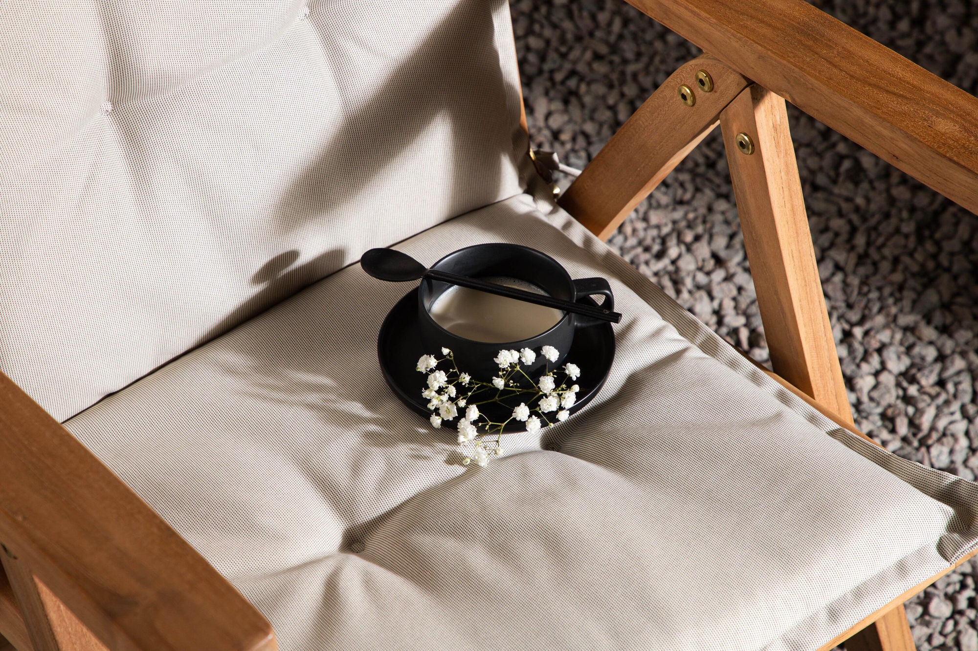 Venture Home Cushion 5:pos w. Pillow 6-pack - Off white