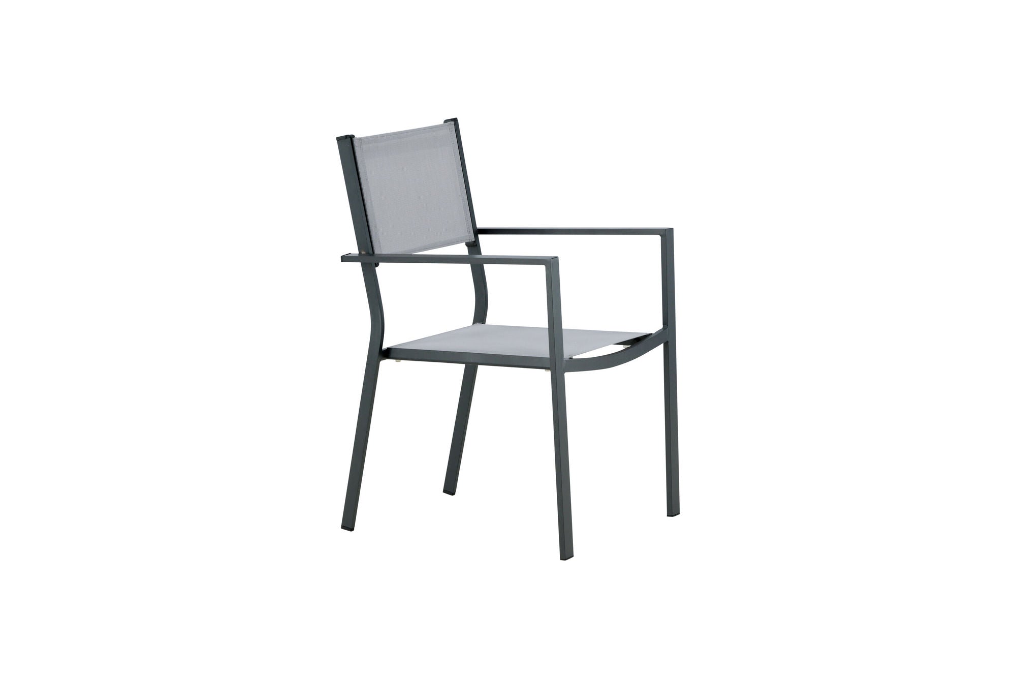 Venture Home Copacabana Stacking stol 2-pack - Black/Grey
