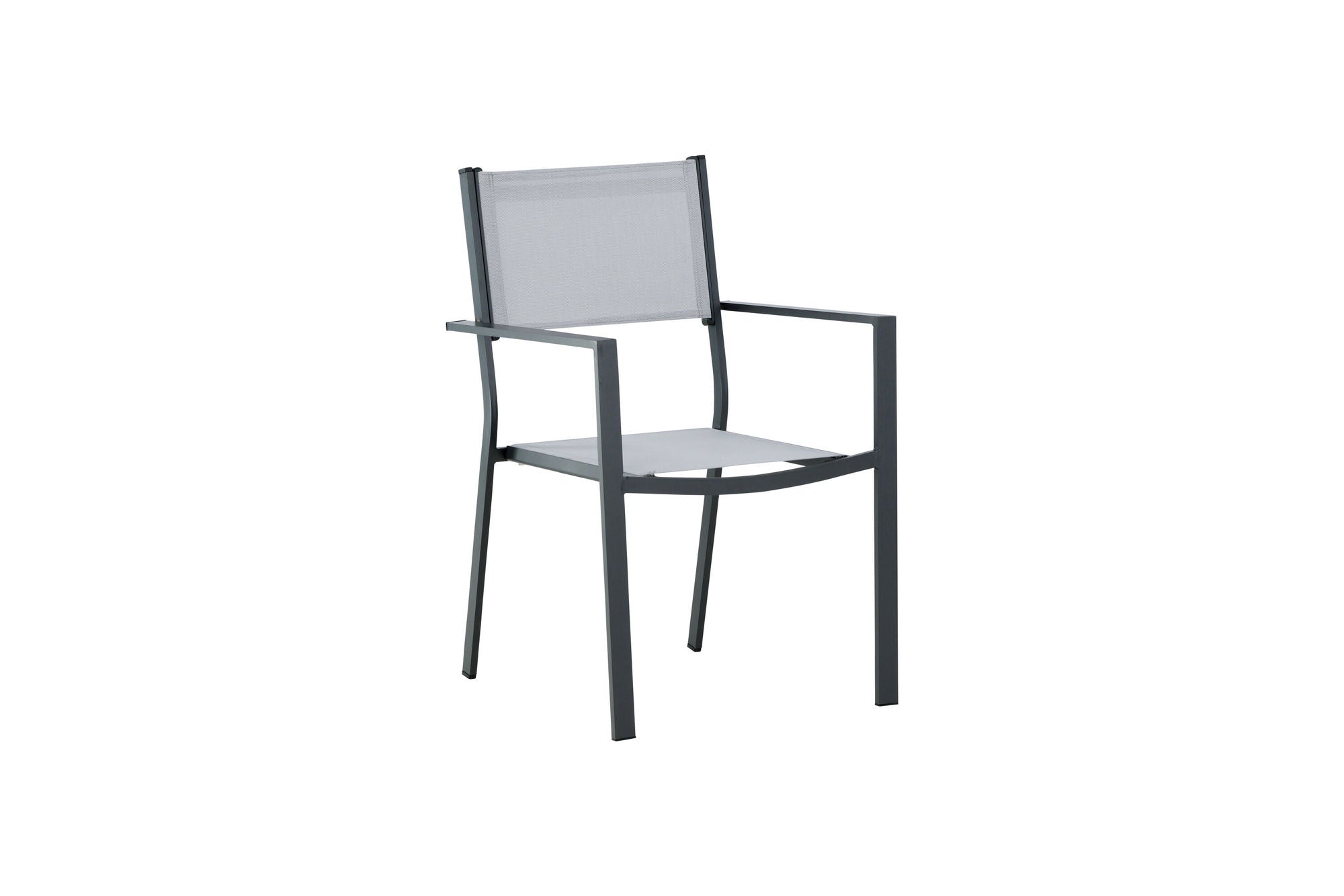 Venture Home Copacabana Stacking stol 2-pack - Black/Grey
