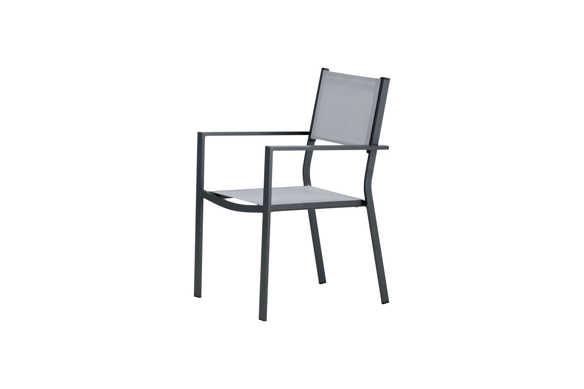 Venture Home Copacabana Stacking stol 2-pack - Black/Grey