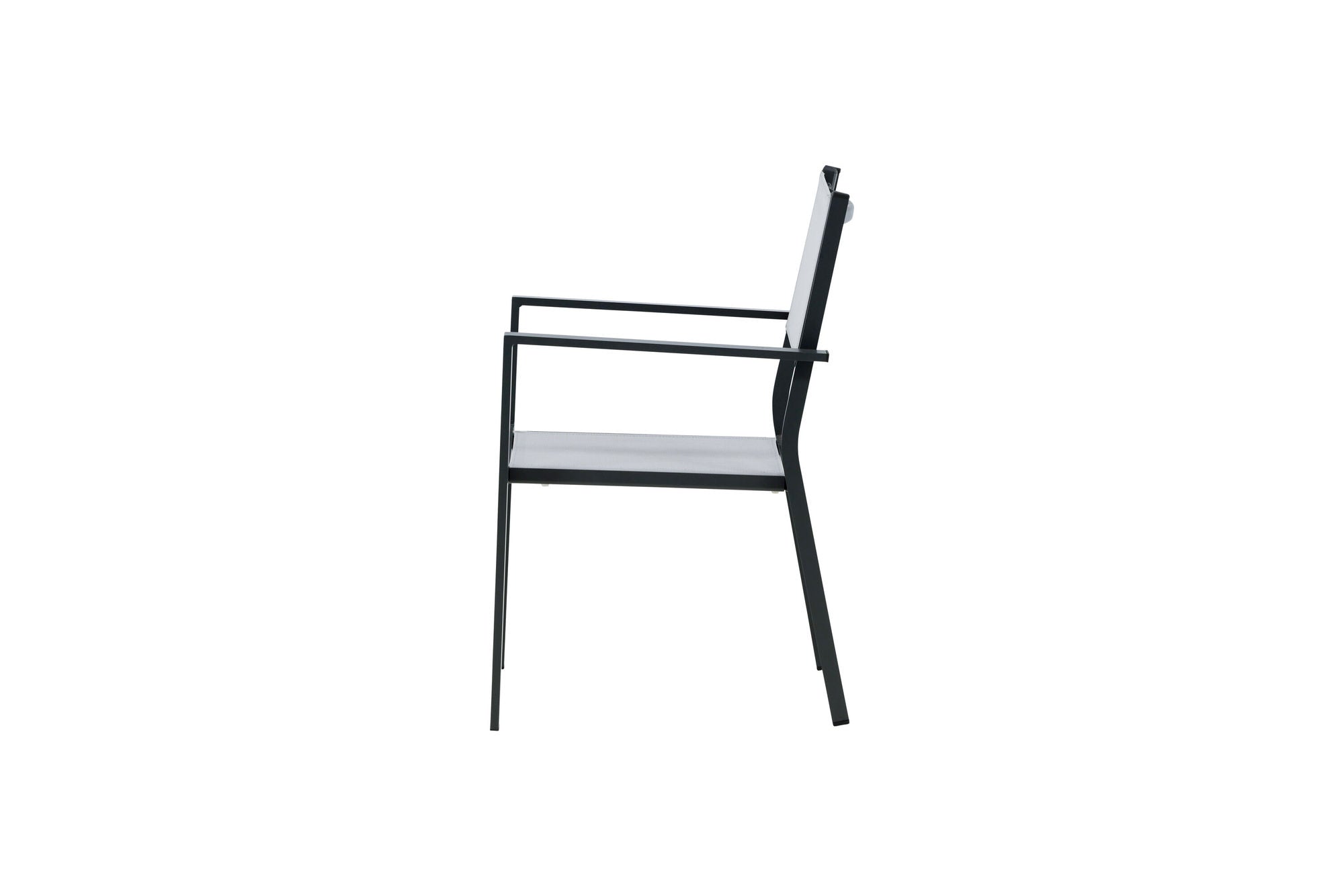 Venture Home Copacabana Stacking stol 2-pack - Black/Grey