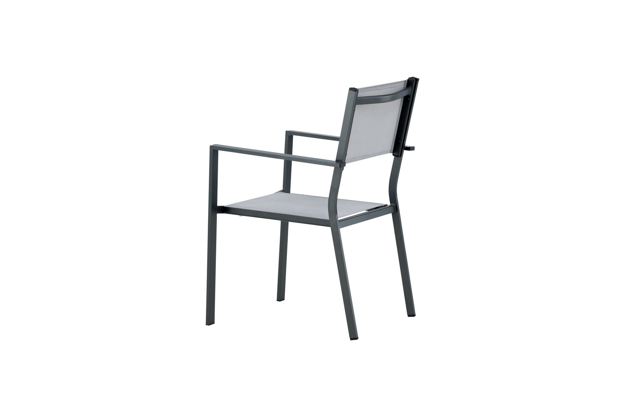 Venture Home Copacabana Stacking stol 2-pack - Black/Grey