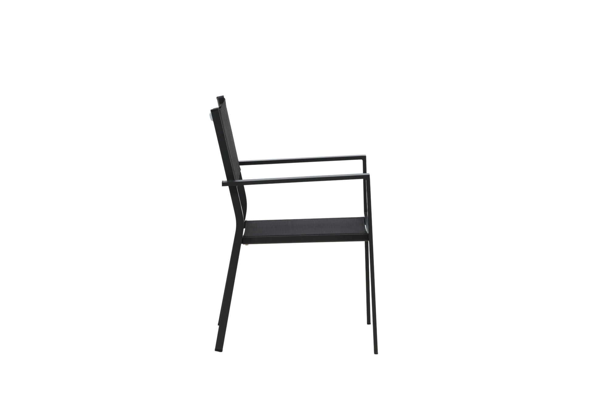 Venture Home Copacabana Stacking stol - Black/Black 2-pack - Ersätter 4231-408