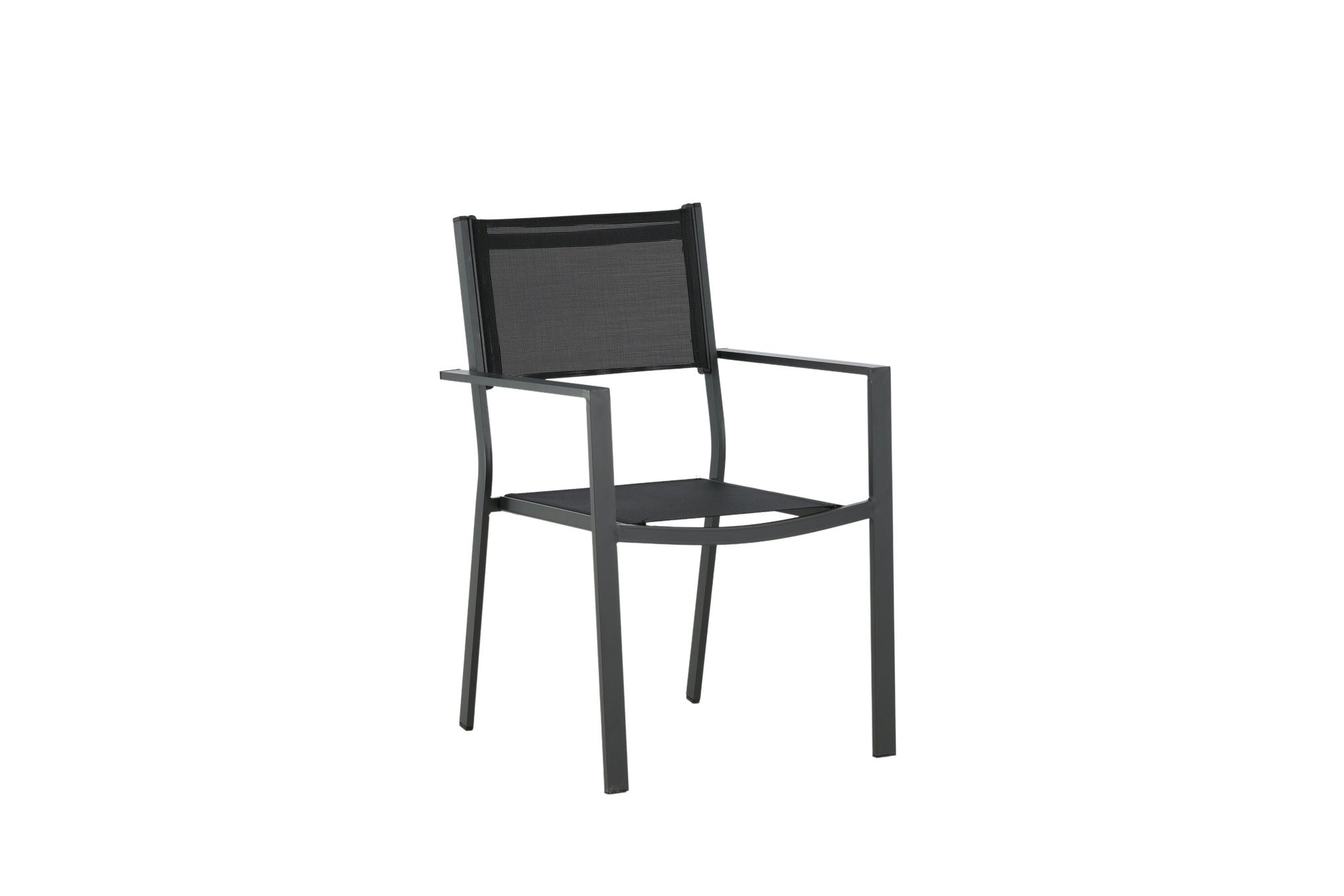 Venture Home Copacabana Stacking stol - Black/Black 2-pack - Ersätter 4231-408