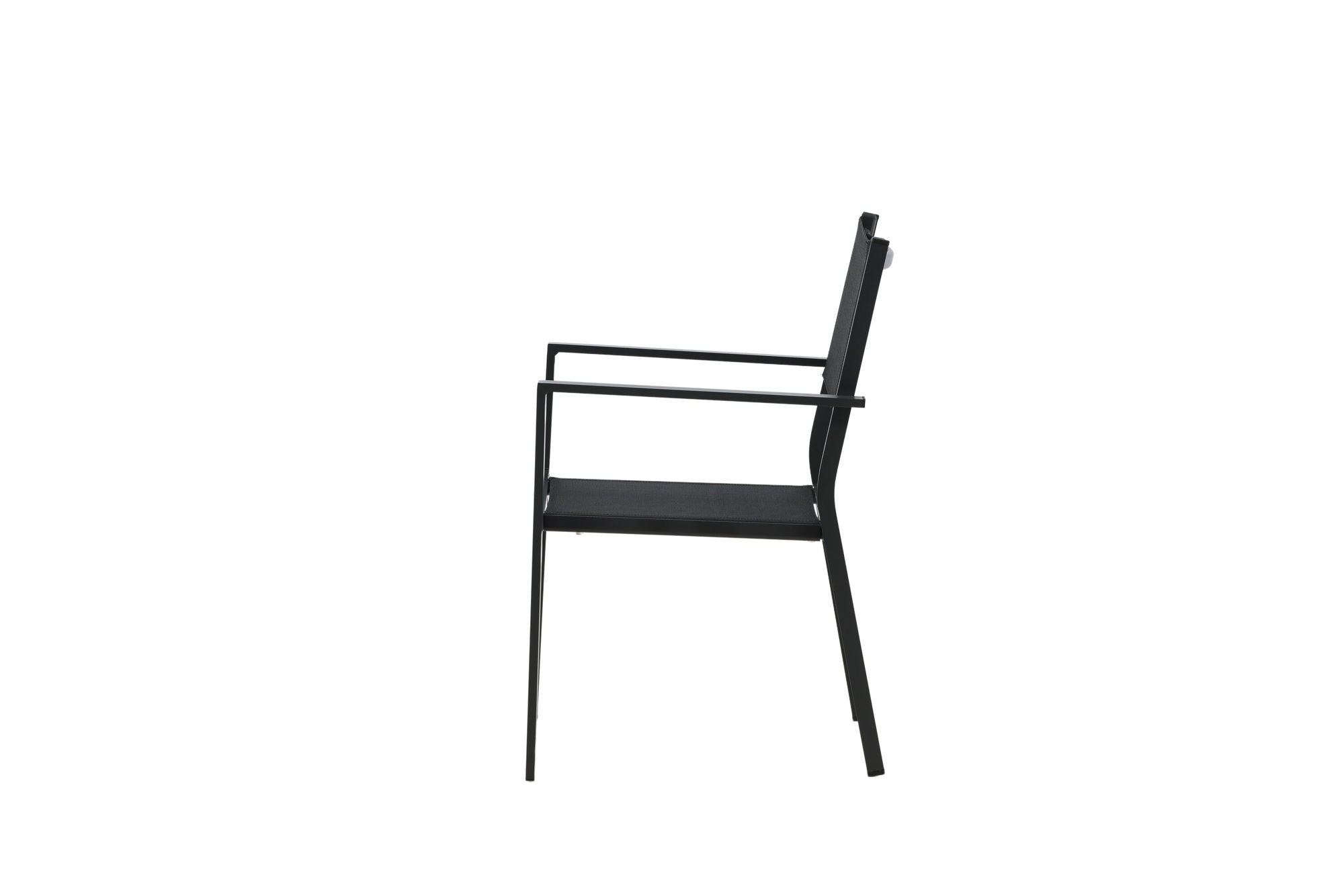 Venture Home Copacabana Stacking stol - Black/Black 2-pack - Ersätter 4231-408