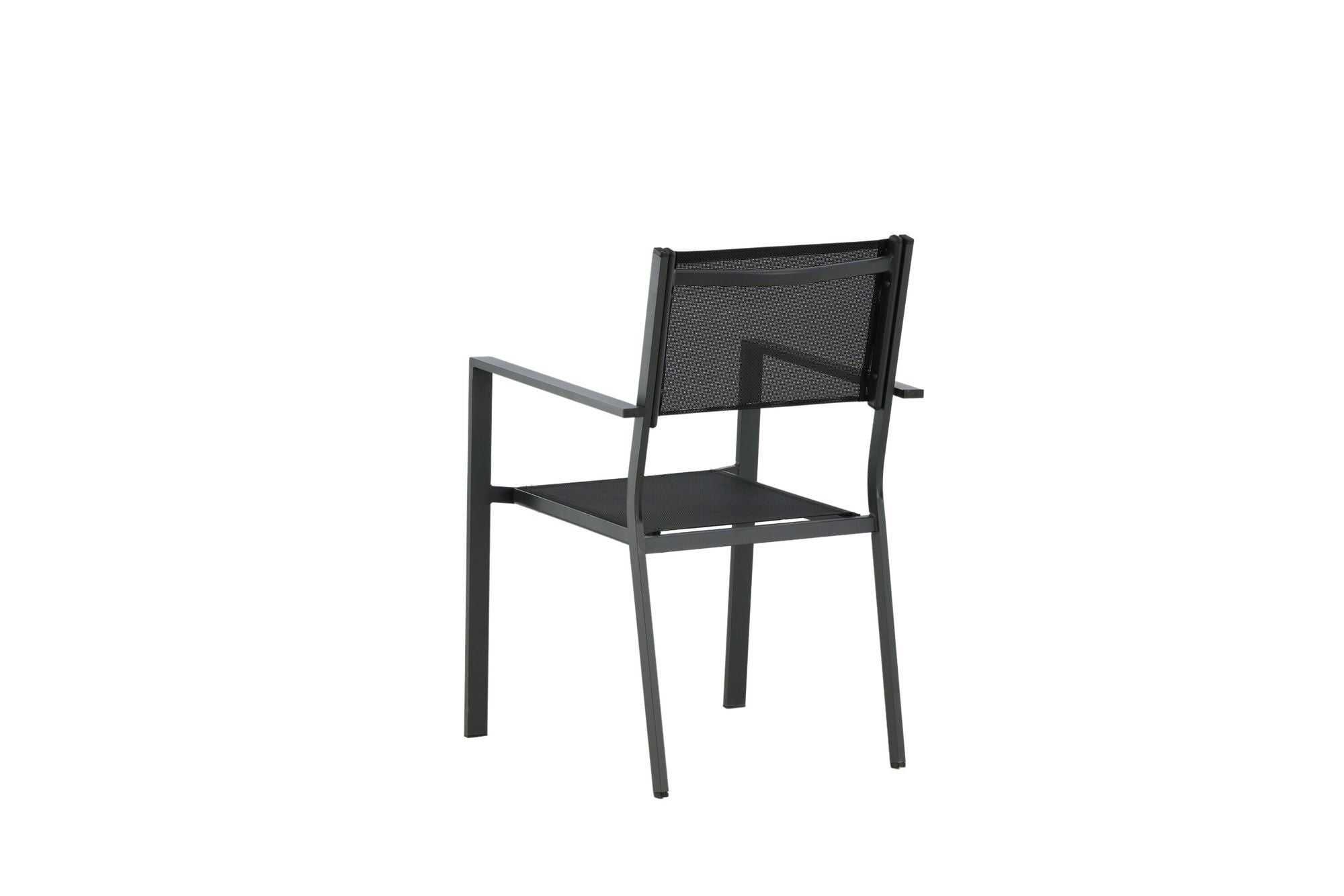 Venture Home Copacabana Stacking stol - Black/Black 2-pack - Ersätter 4231-408
