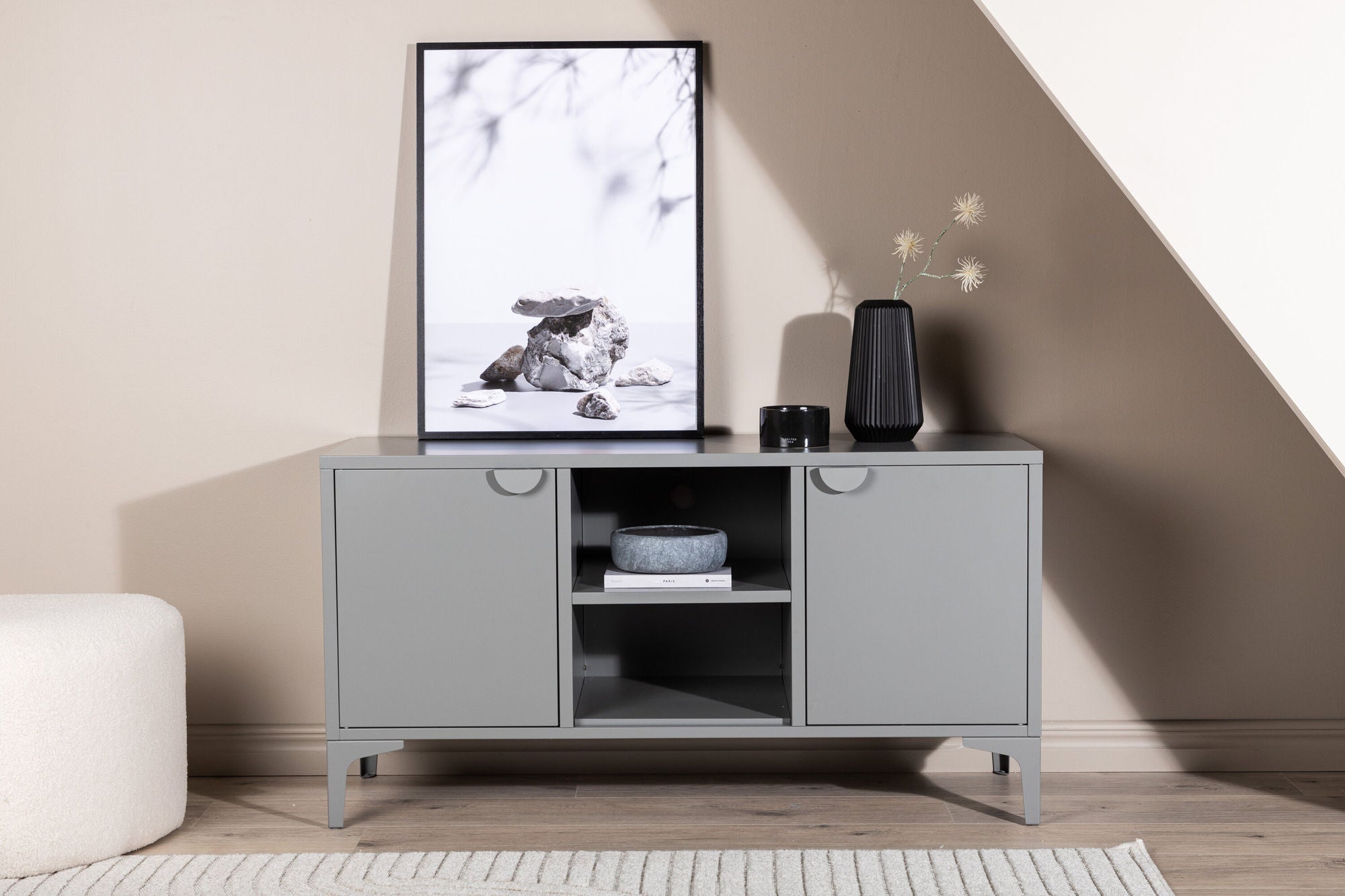 Venture Home Piring TV-Stand - Light Grey / Light Grey