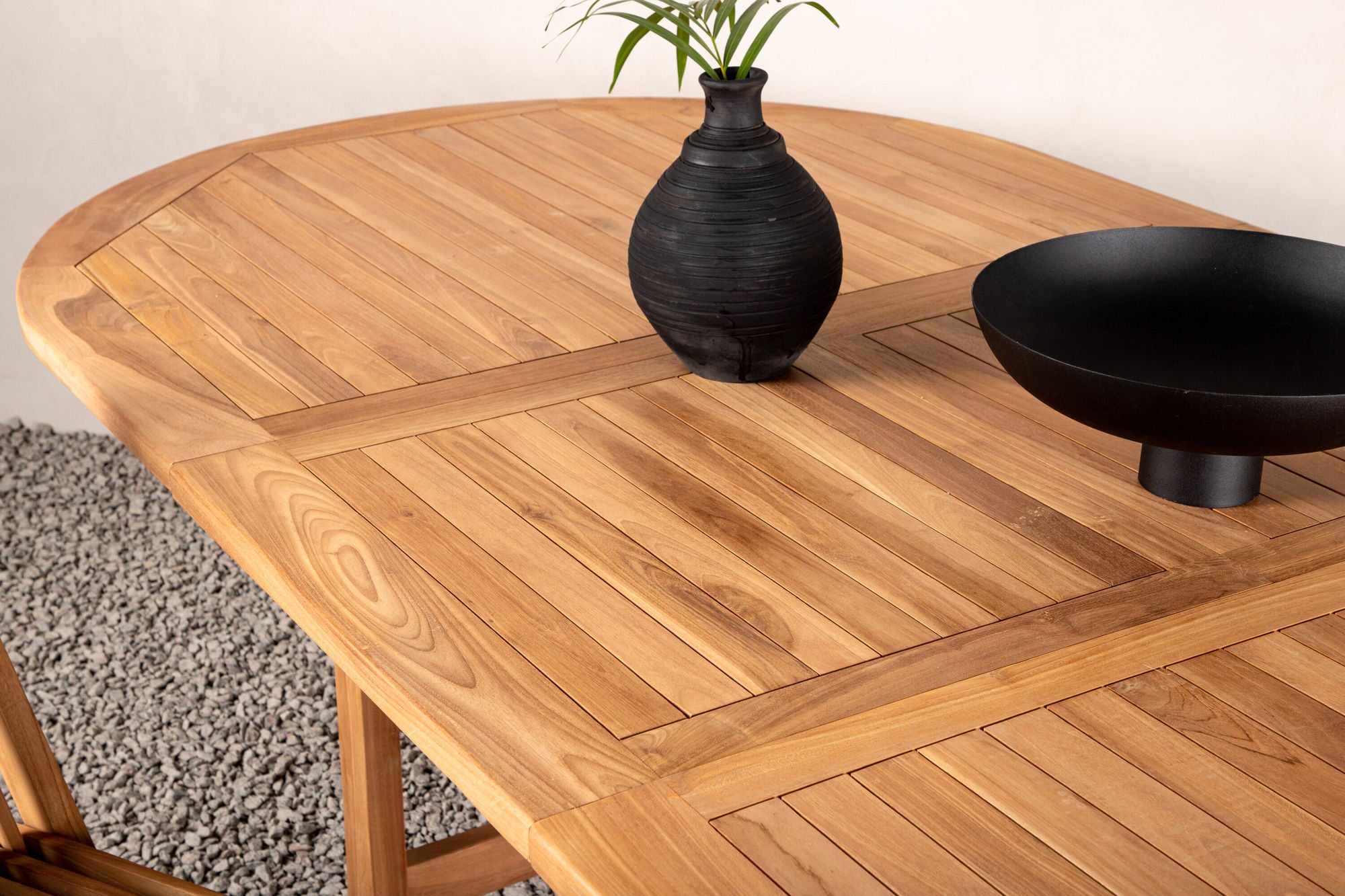 Venture Home Kenya Oval spisebord 180/240*120*H75 -Teak