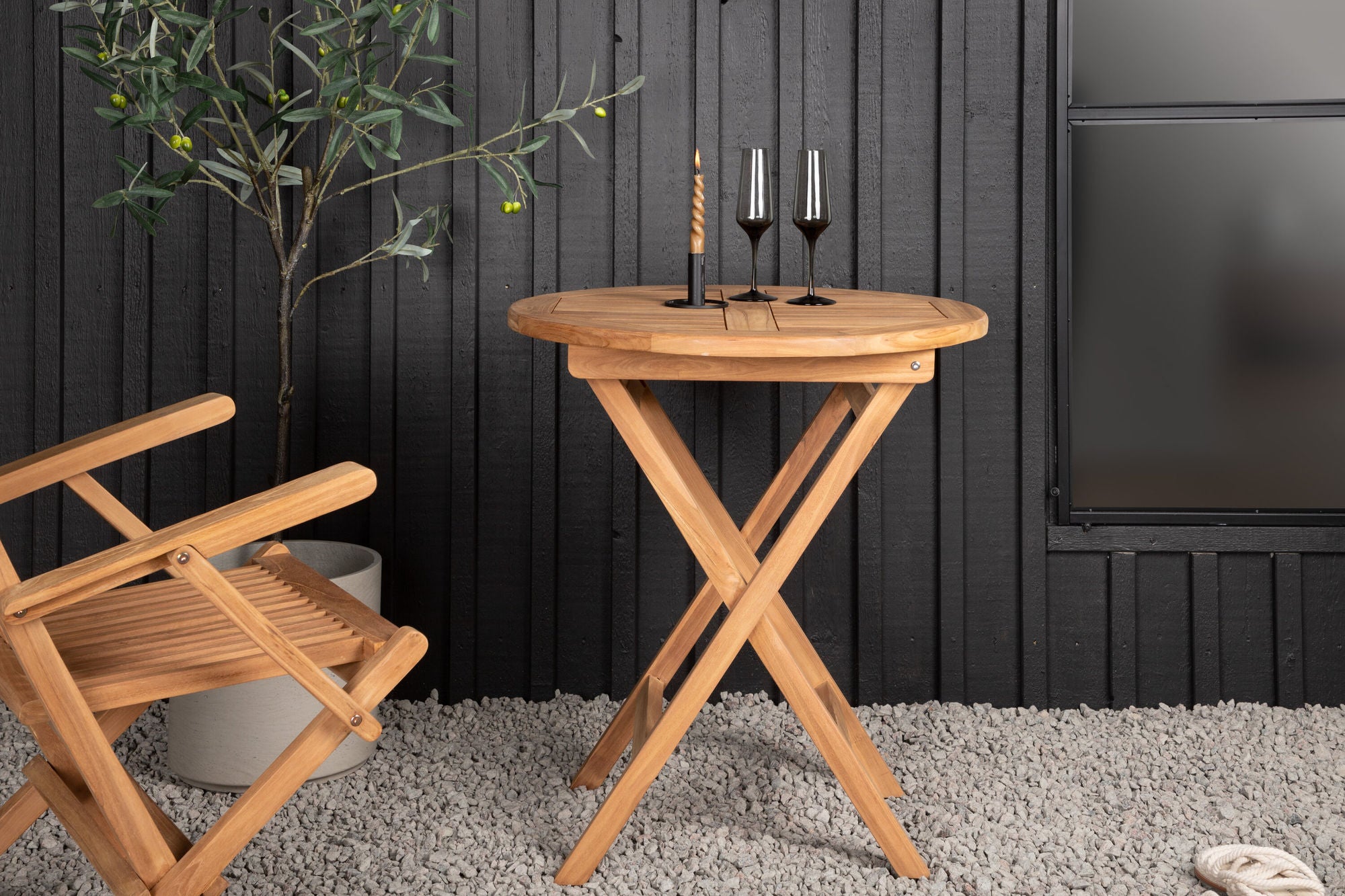 Venture Home Kenya rund Cofee bord ø70 cm - Teak