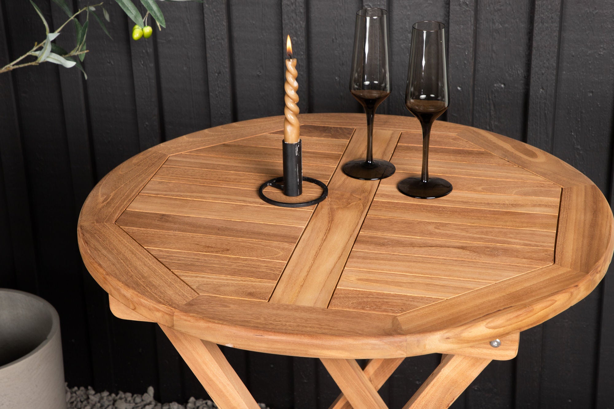 Venture Home Kenya rund Cofee bord ø70 cm - Teak