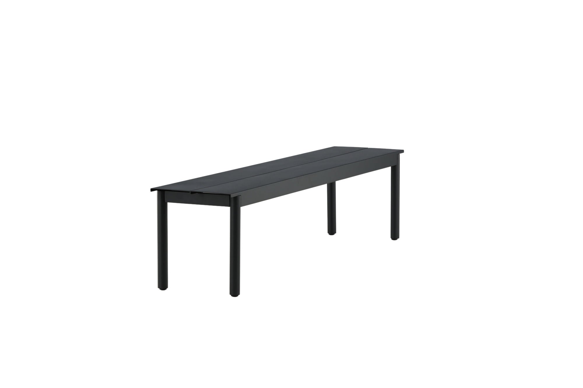 Venture Home Modena - bænk- Black - Aluminium - 180cm