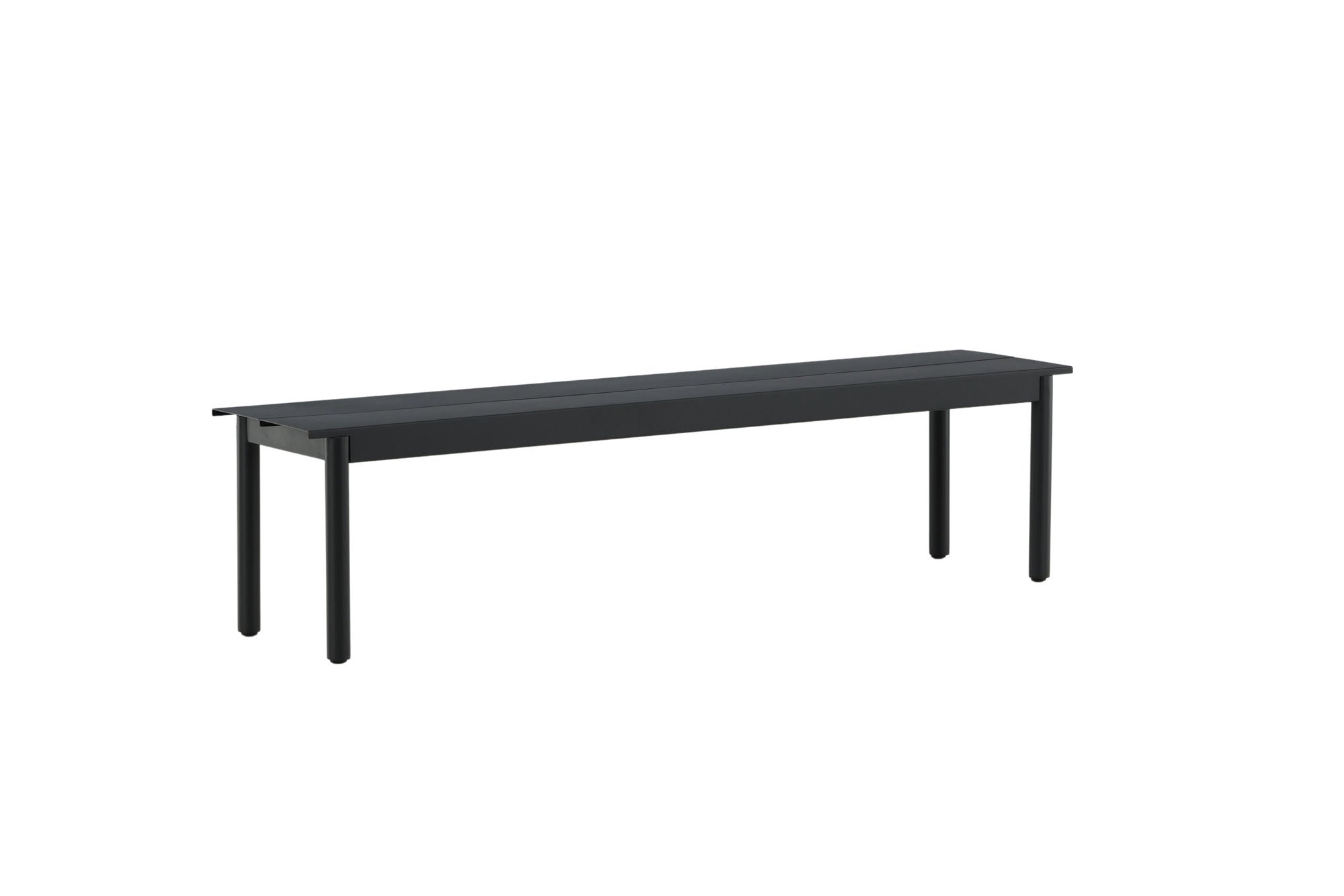 Venture Home Modena - bænk- Black - Aluminium - 180cm