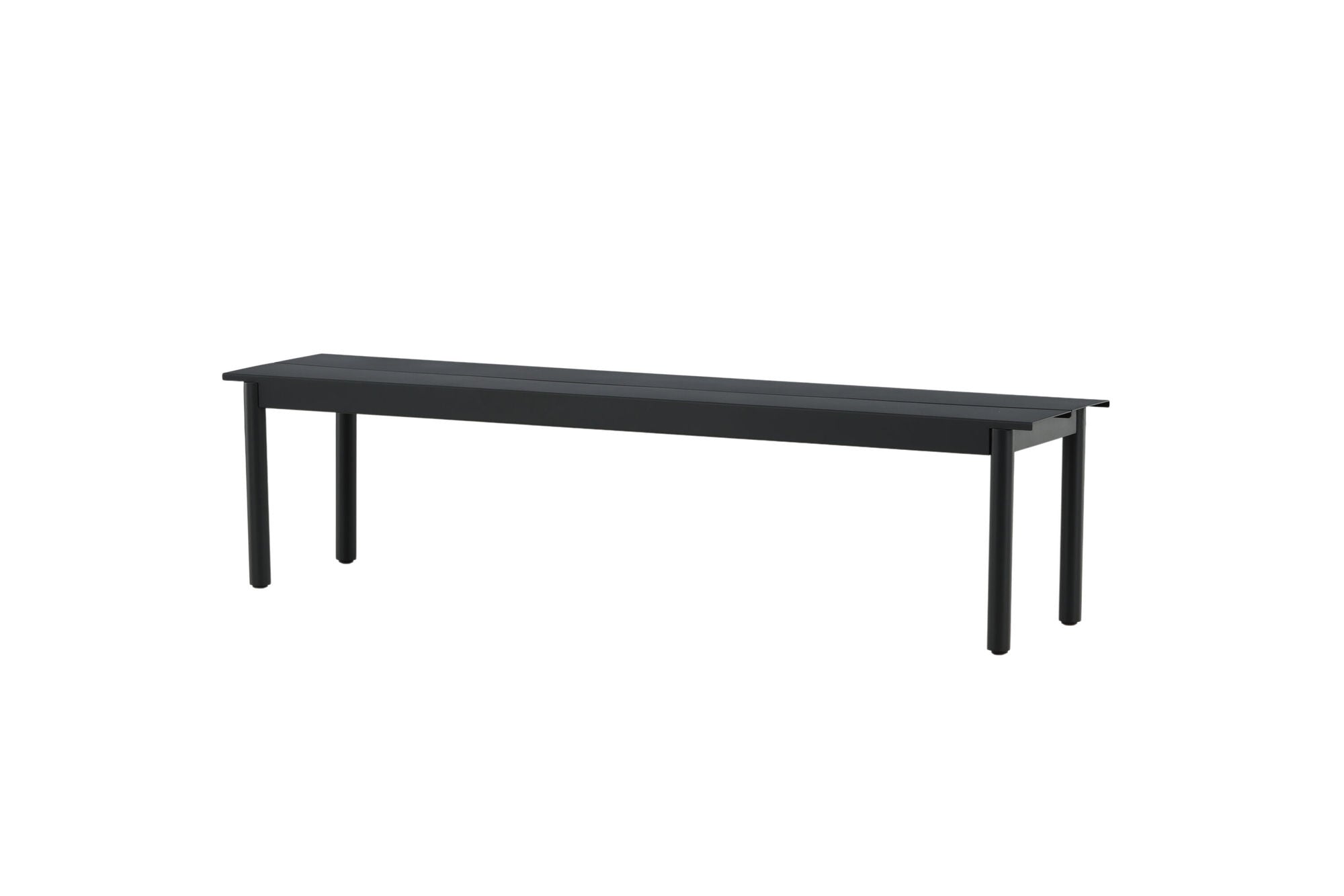 Venture Home Modena - bænk- Black - Aluminium - 180cm