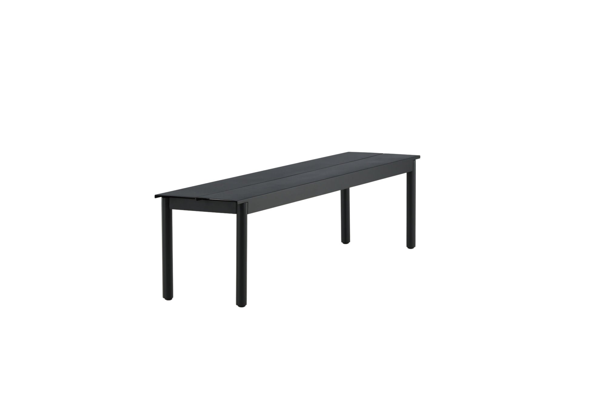 Venture Home Modena - bænk- Black - Aluminium - 180cm