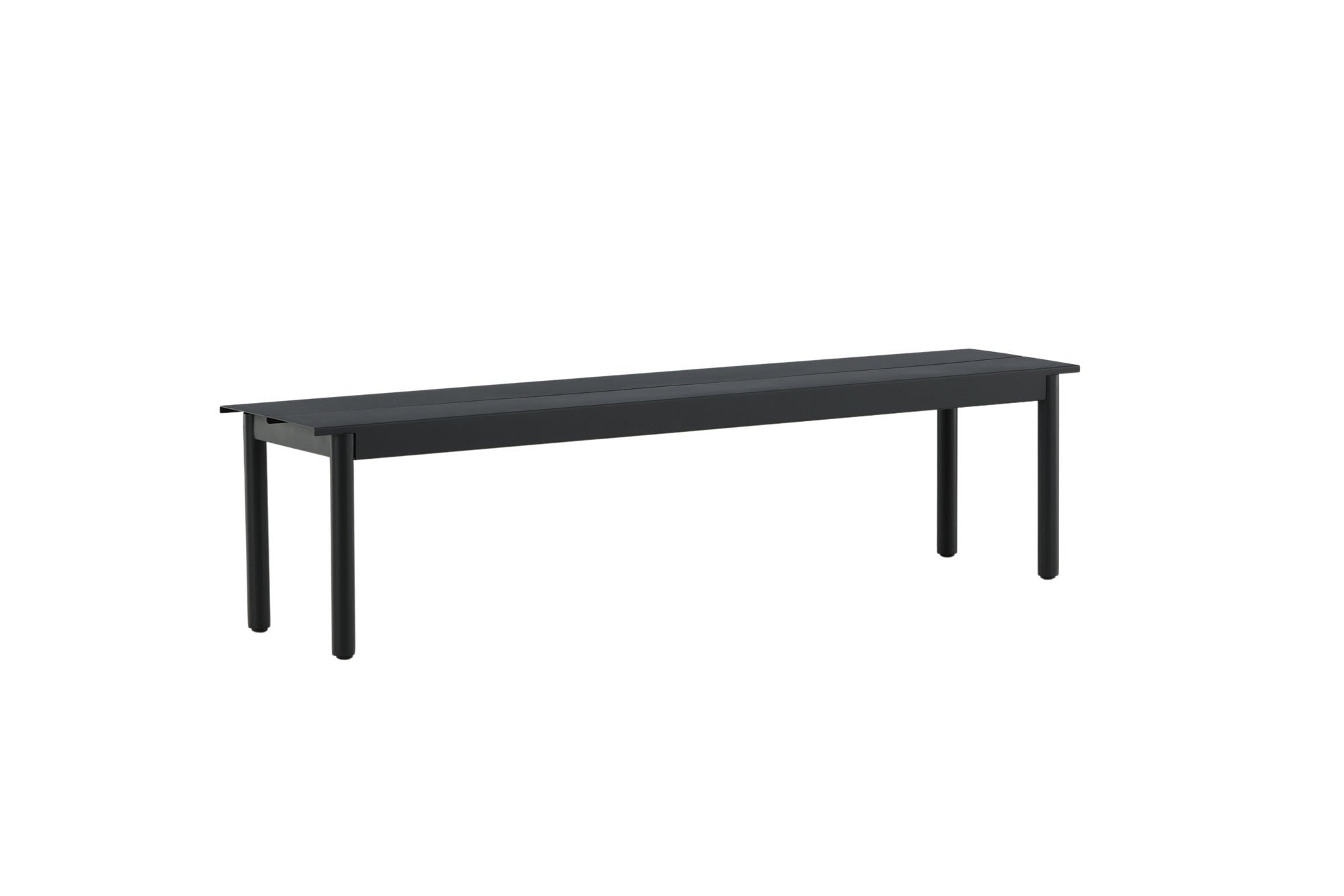 Venture Home Modena - bænk- Black - Aluminium - 180cm