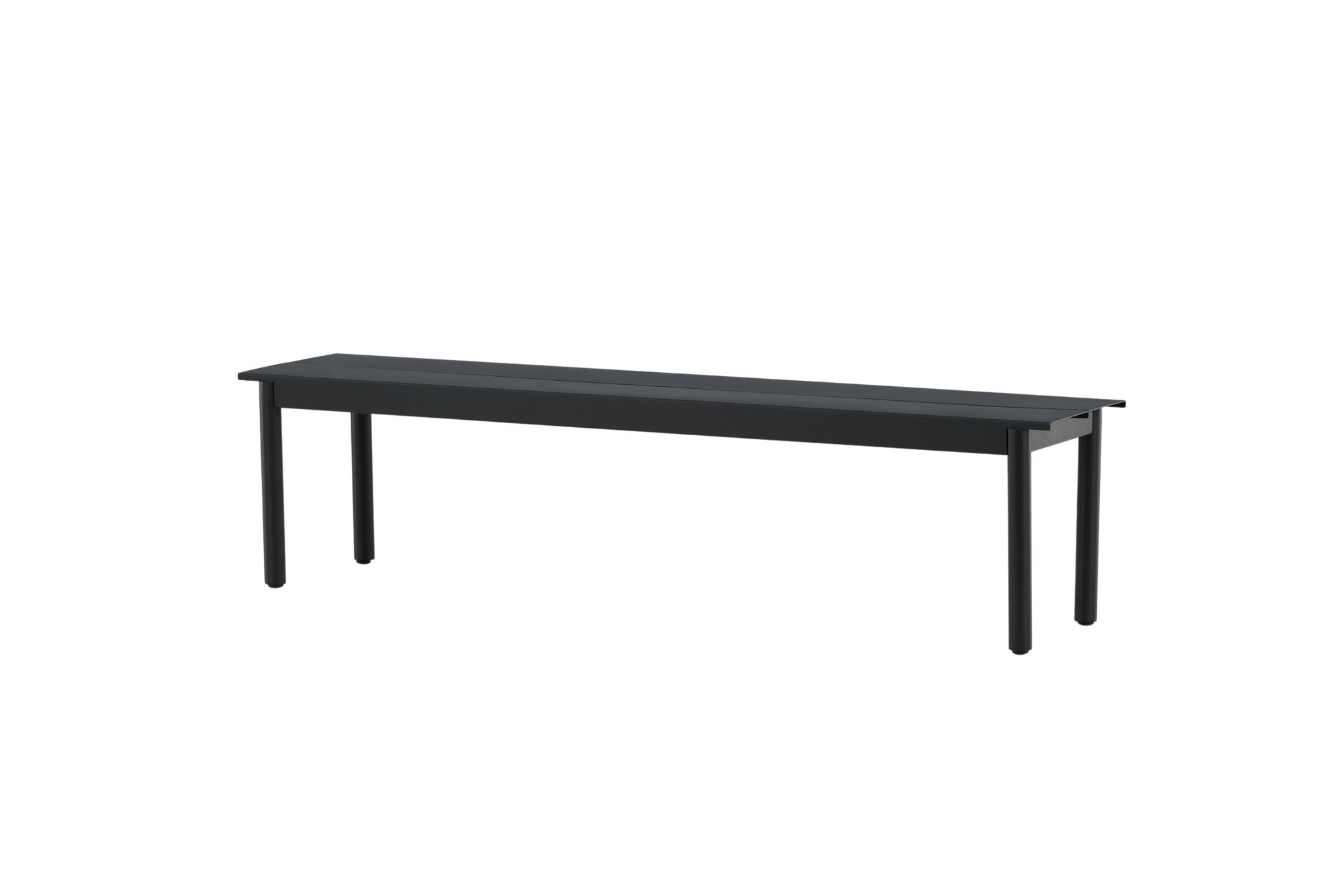 Venture Home Modena - bænk- Black - Aluminium - 180cm