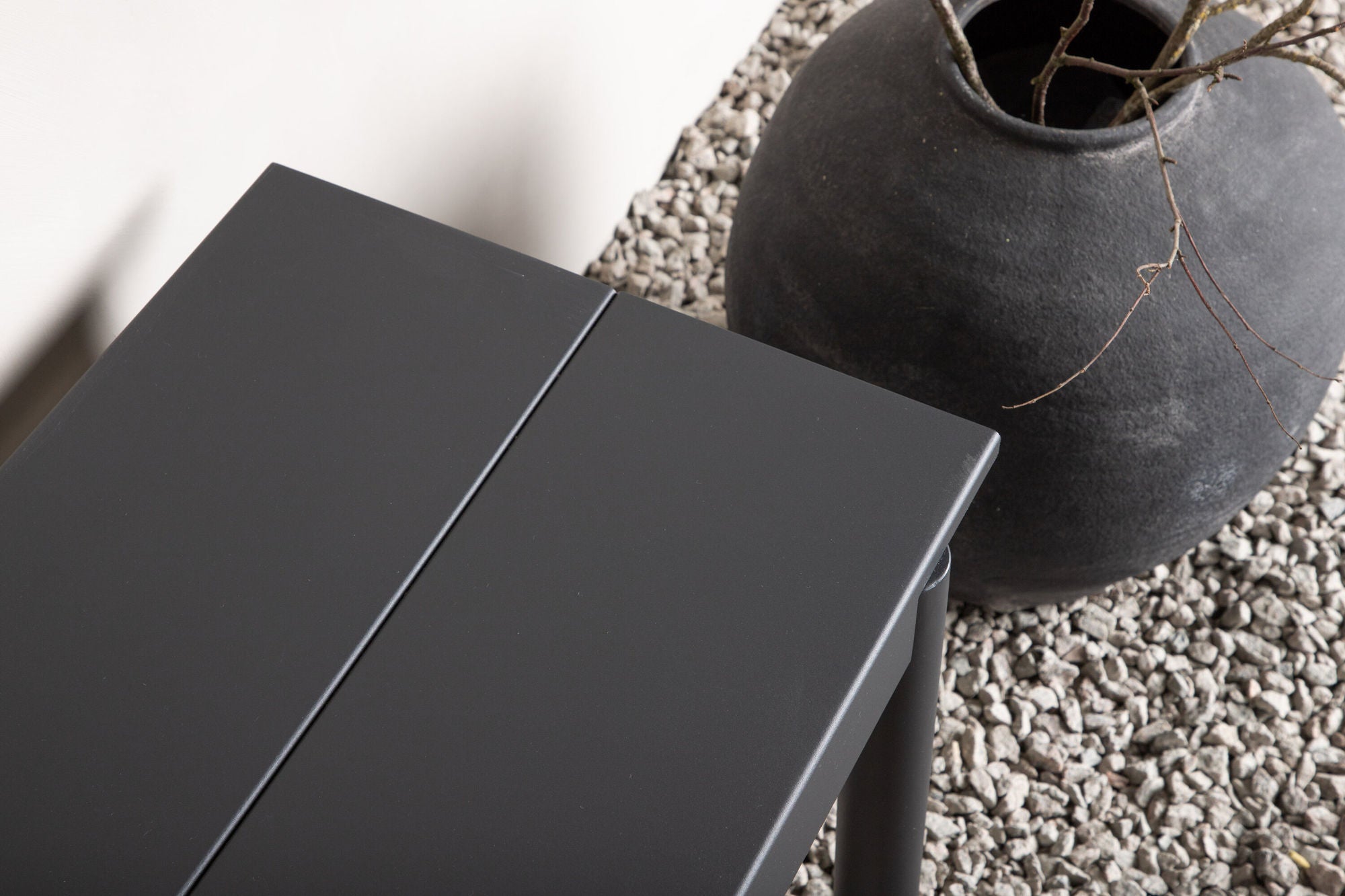 Venture Home Modena - bænk- Black - Aluminium - 180cm