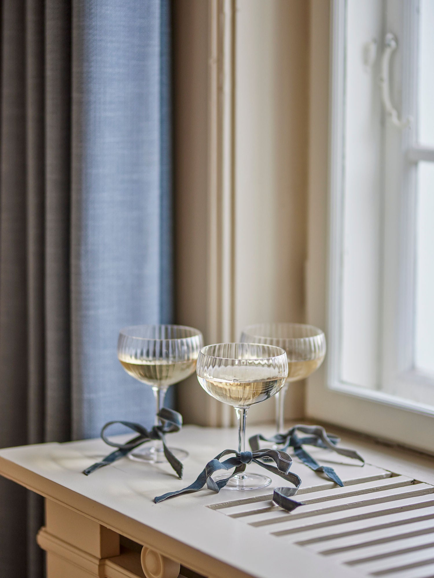 Bloomingville Astrid Champagne Glas, Multipak, Klar, Glas