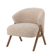 Bloomingville Camino Loungestol, Natur, FSC®100%, Gummitræ