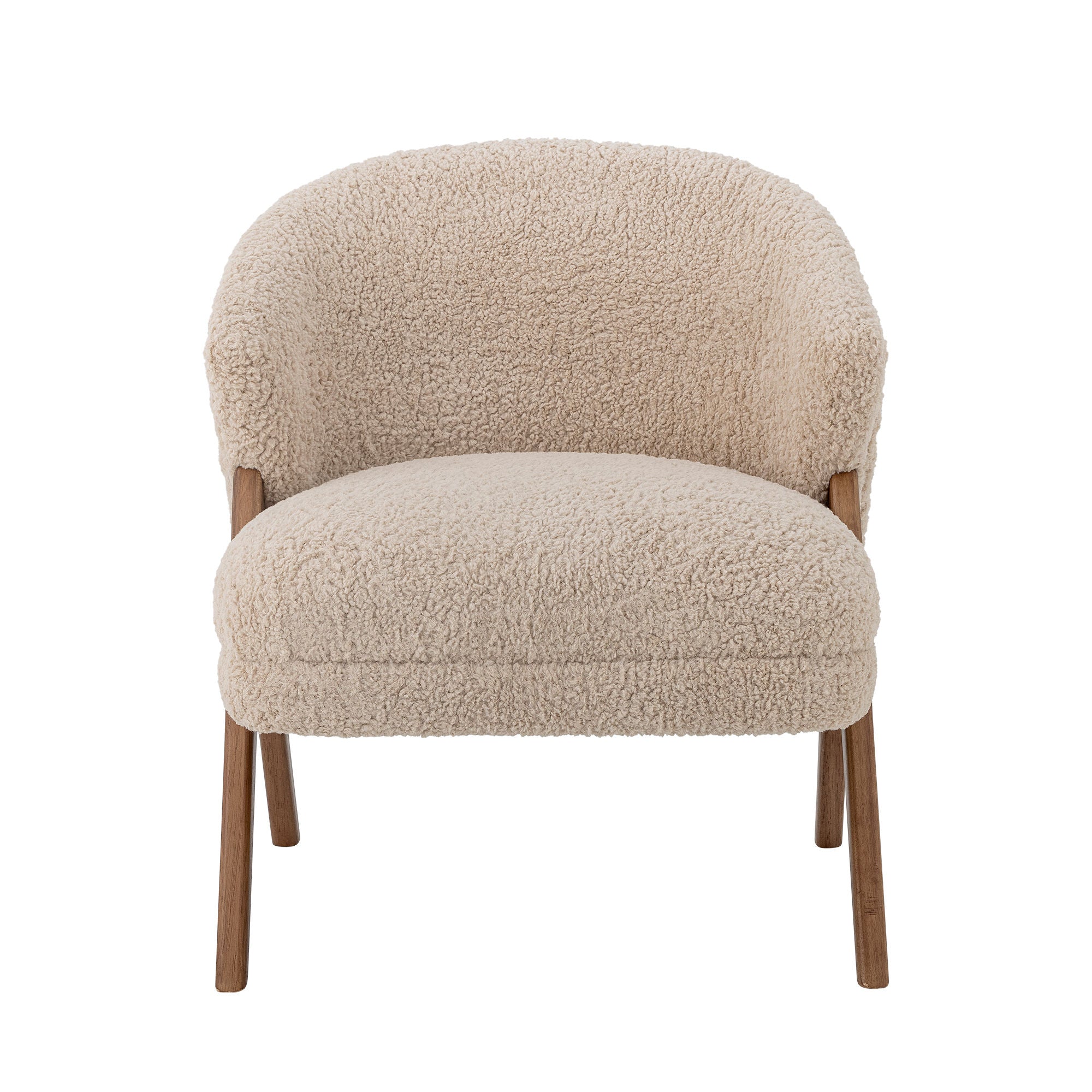 Bloomingville Camino Loungestol, Natur, FSC®100%, Gummitræ