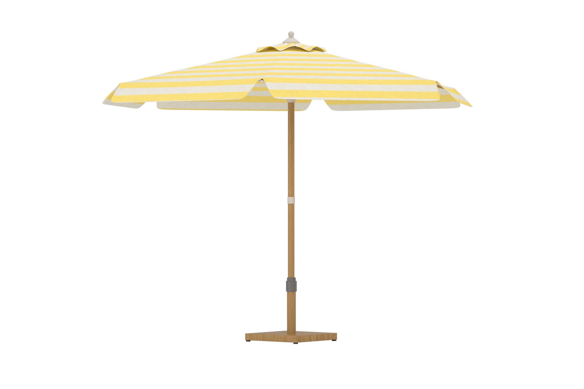 Venture Home Cerox Umbrella 270 cm - Yellow / White