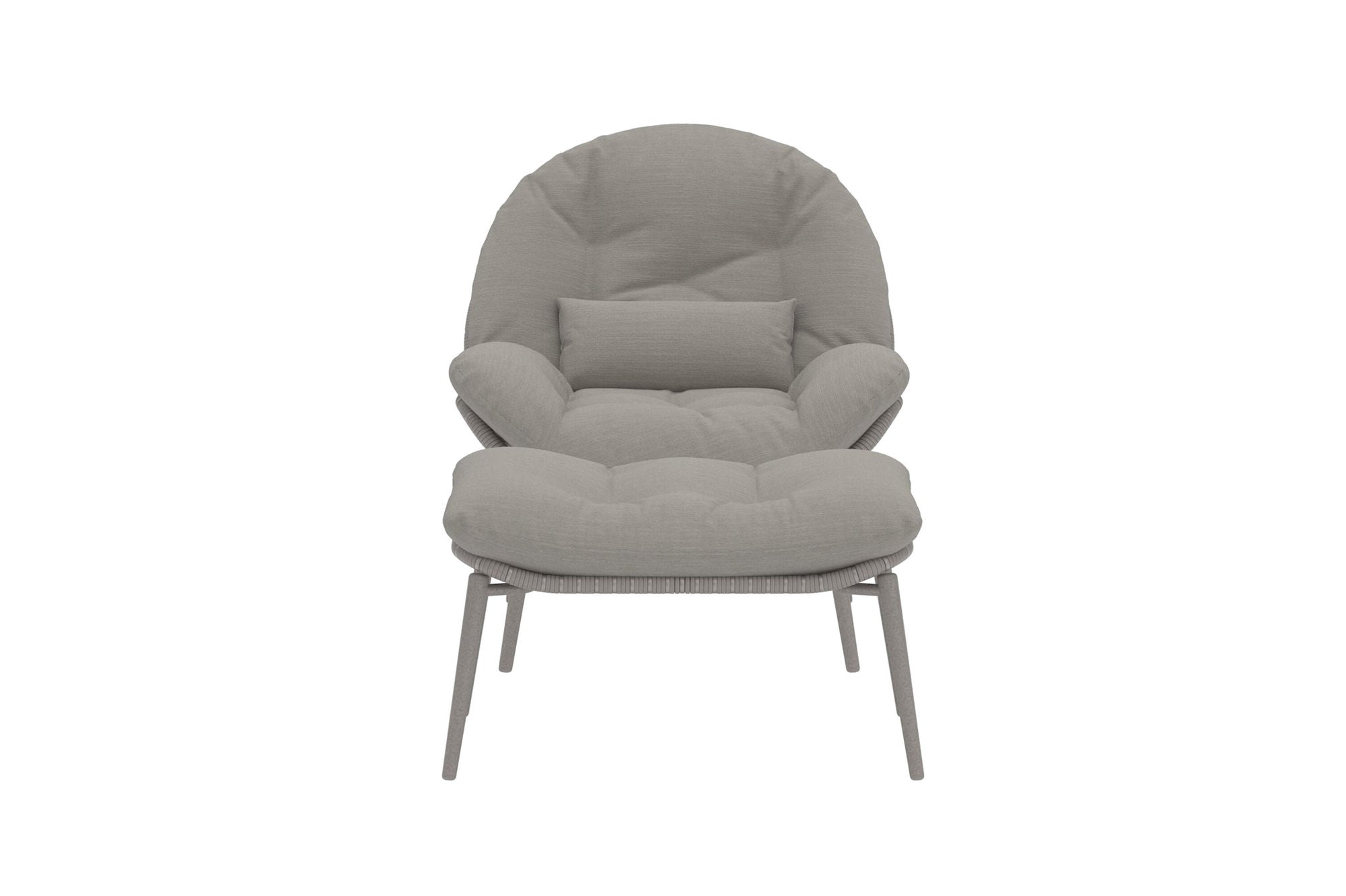 Venture Home Cala Lounge stol - Beige / Beige
