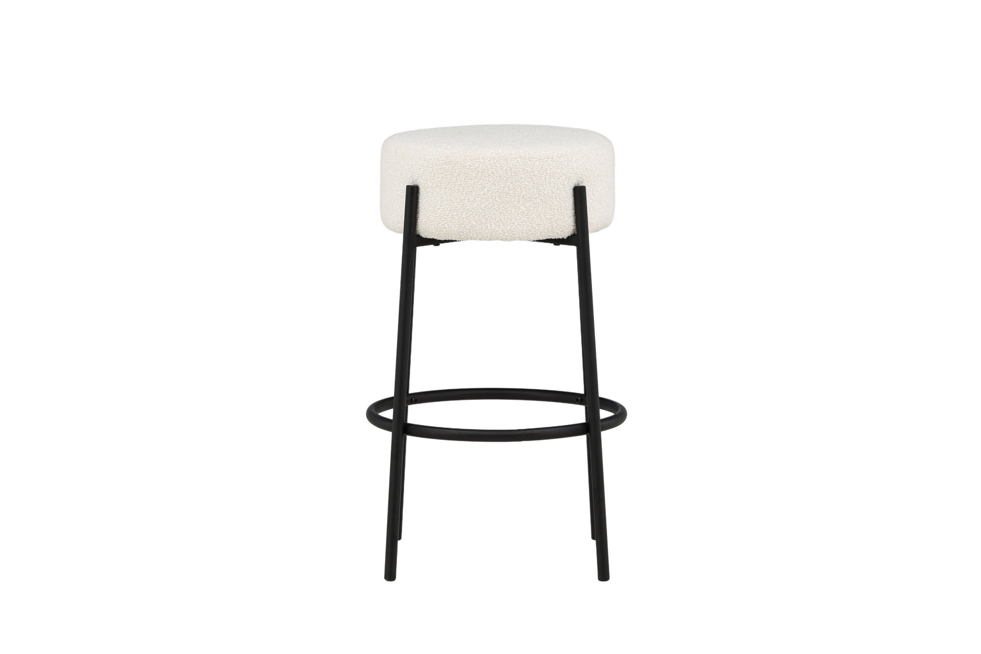 Venture Home Tucson Bar stol Large - Black / White Boucle
