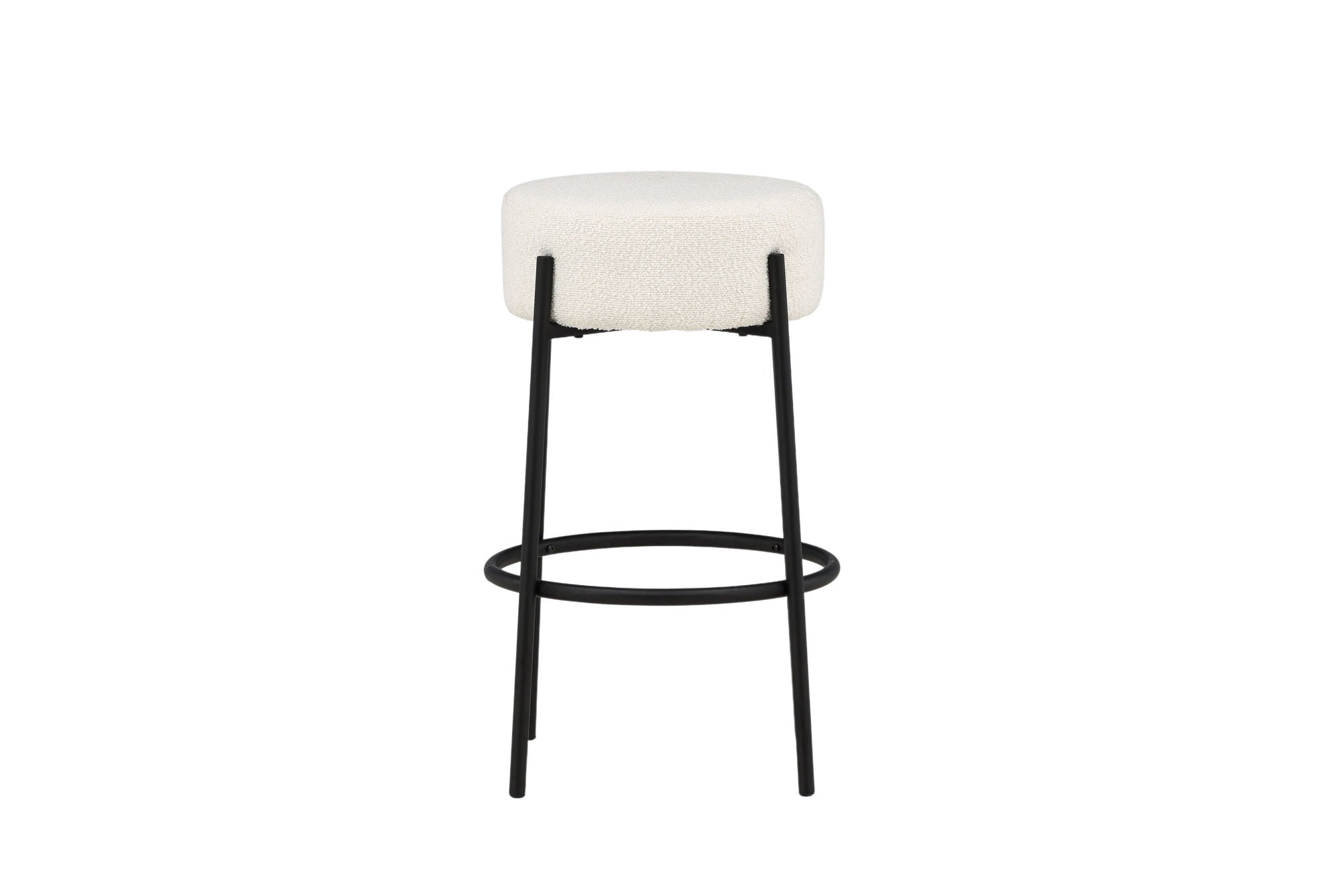 Venture Home Tucson Bar stol Large - Black / White Boucle