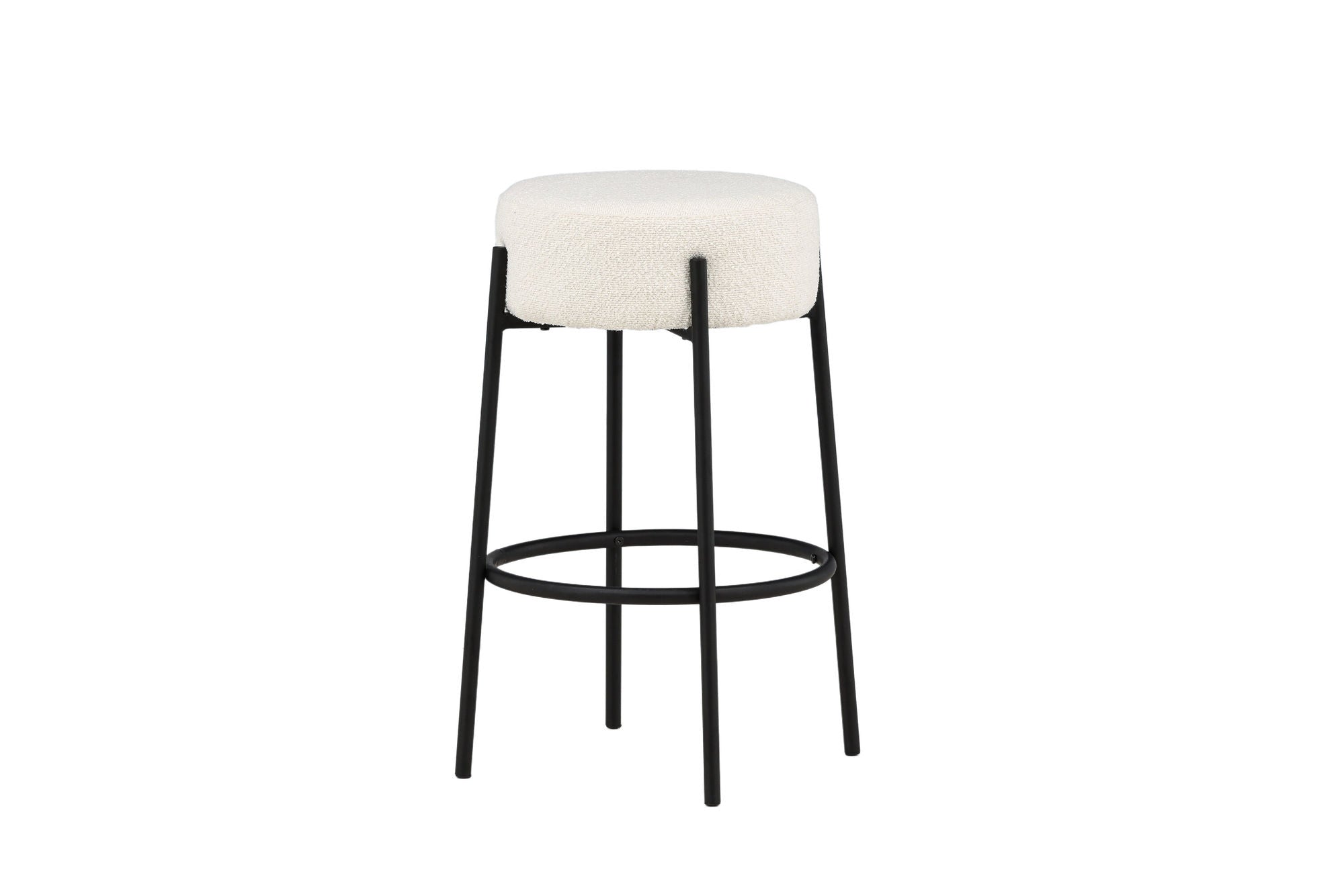 Venture Home Tucson Bar stol Large - Black / White Boucle