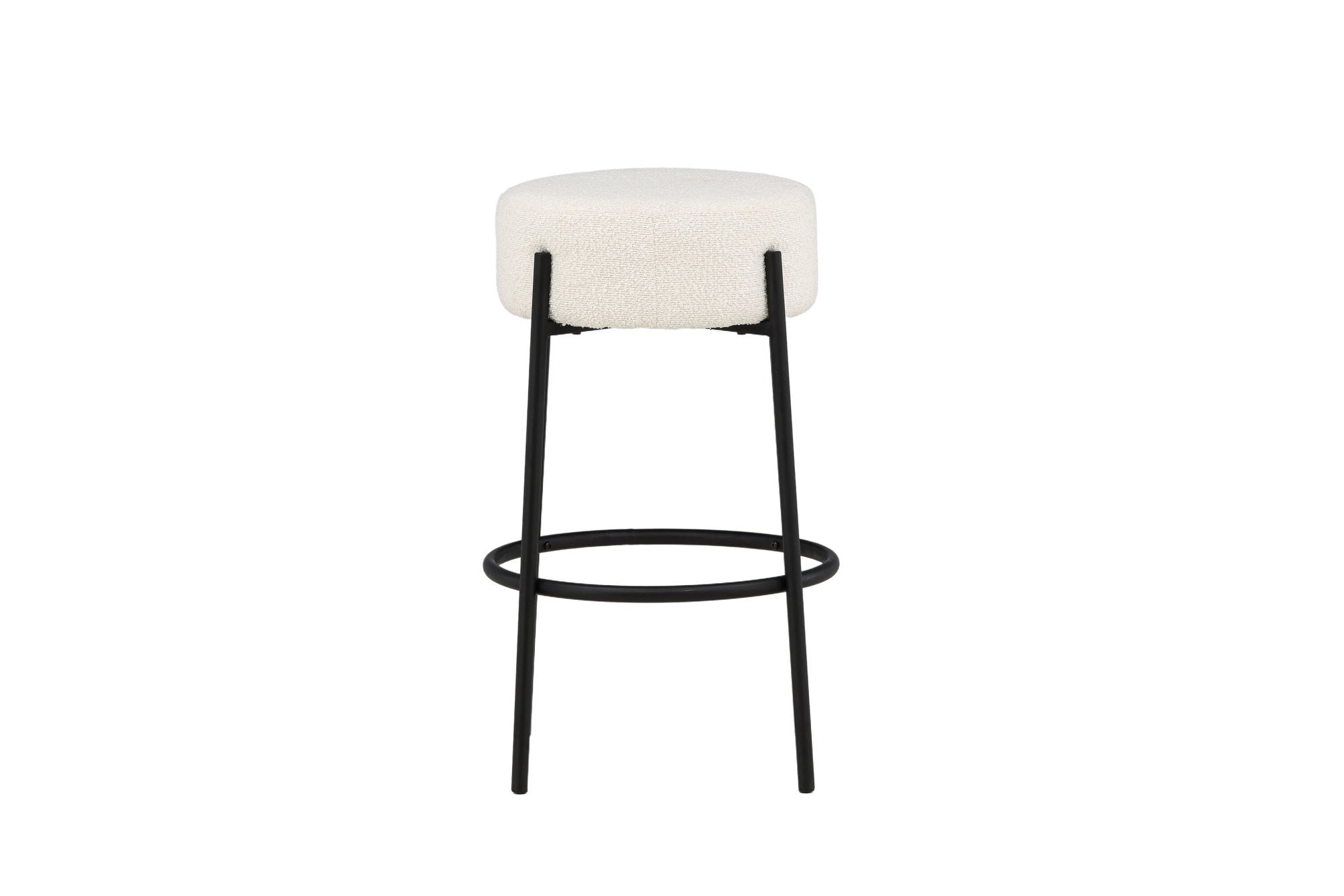 Venture Home Tucson Bar stol Large - Black / White Boucle