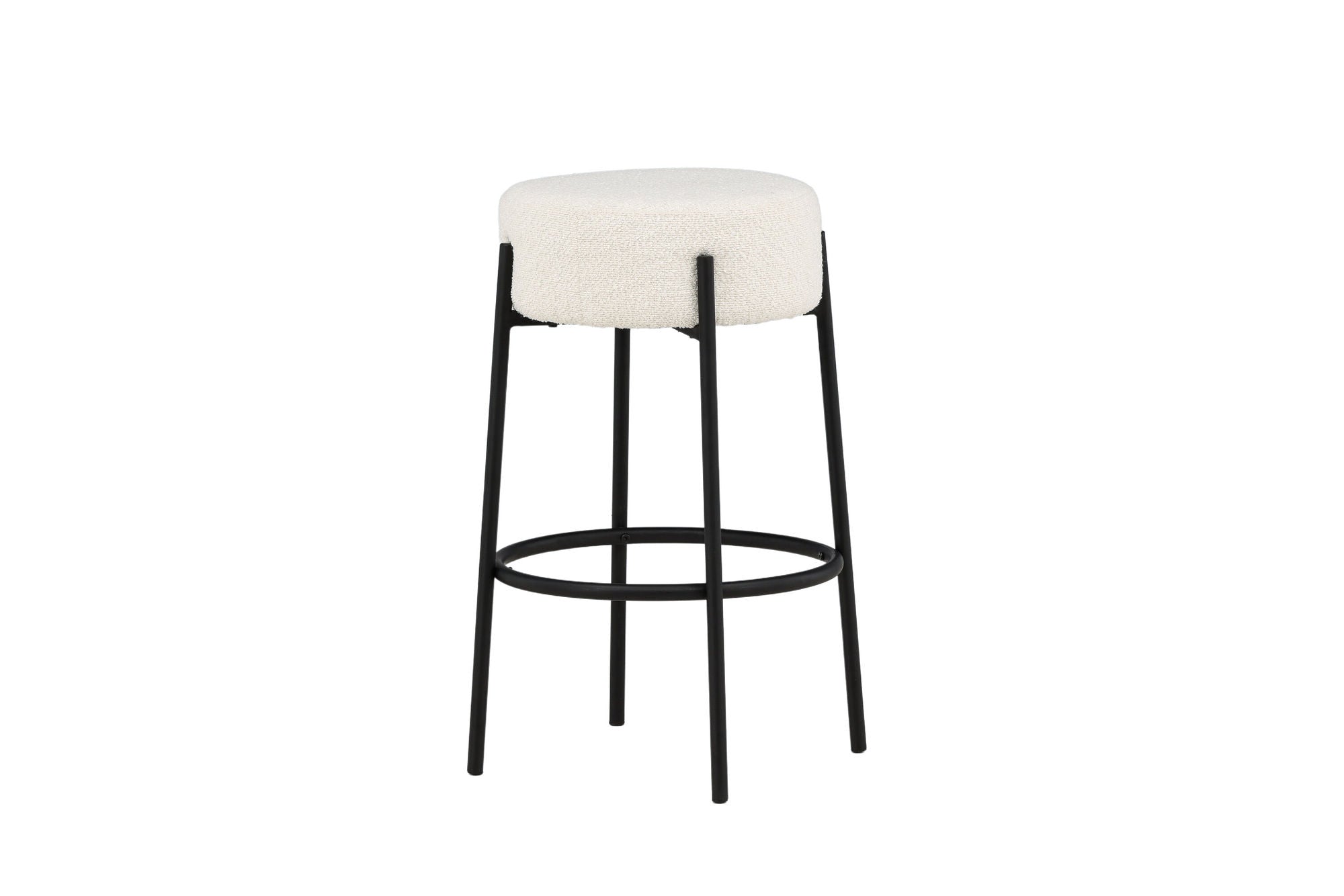 Venture Home Tucson Bar stol Large - Black / White Boucle