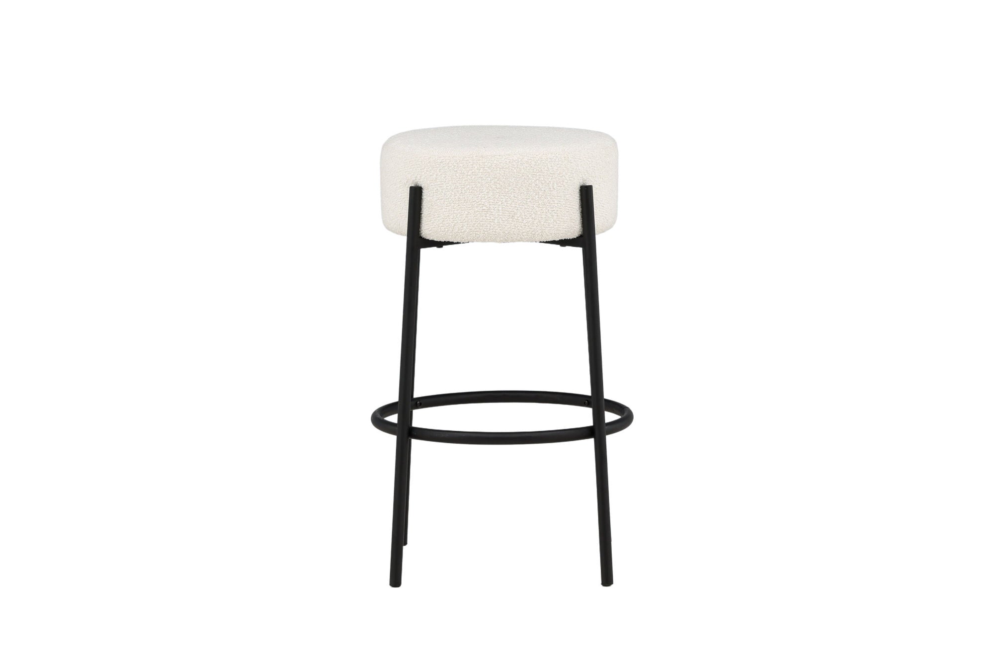 Venture Home Tucson Bar stol Large - Black / White Boucle