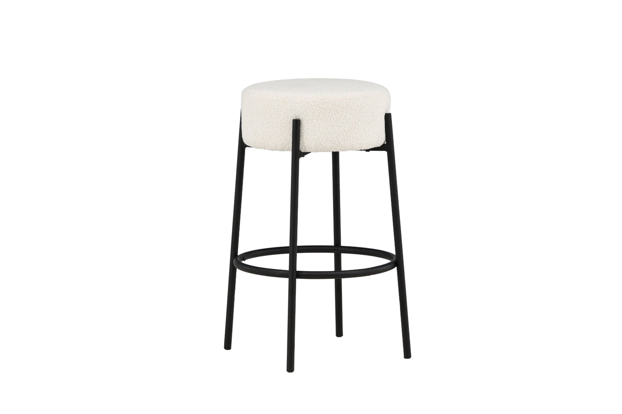 Venture Home Tucson Bar stol Large - Black / White Boucle