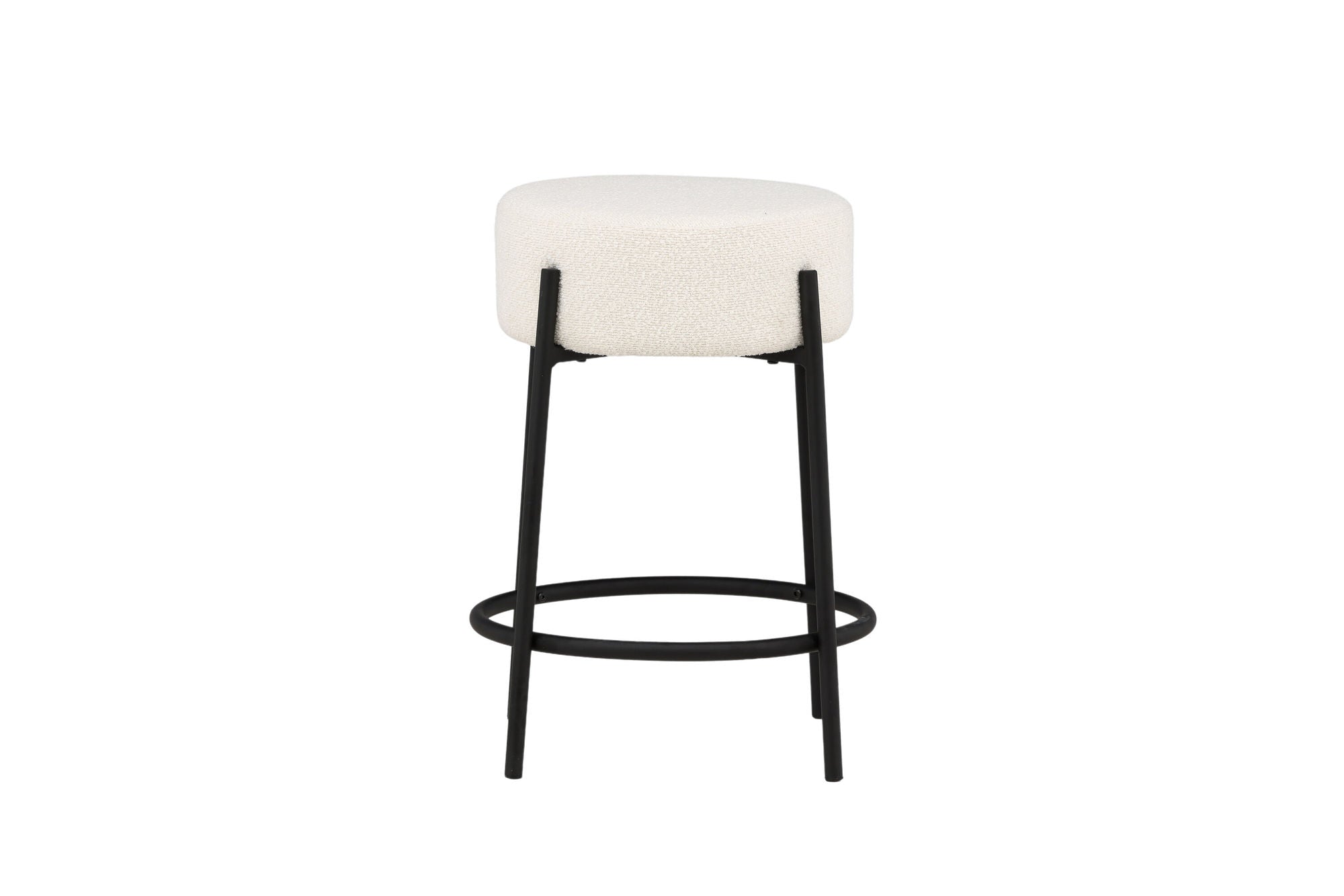 Venture Home Tucson Bar stol Small - Black / White Boucle