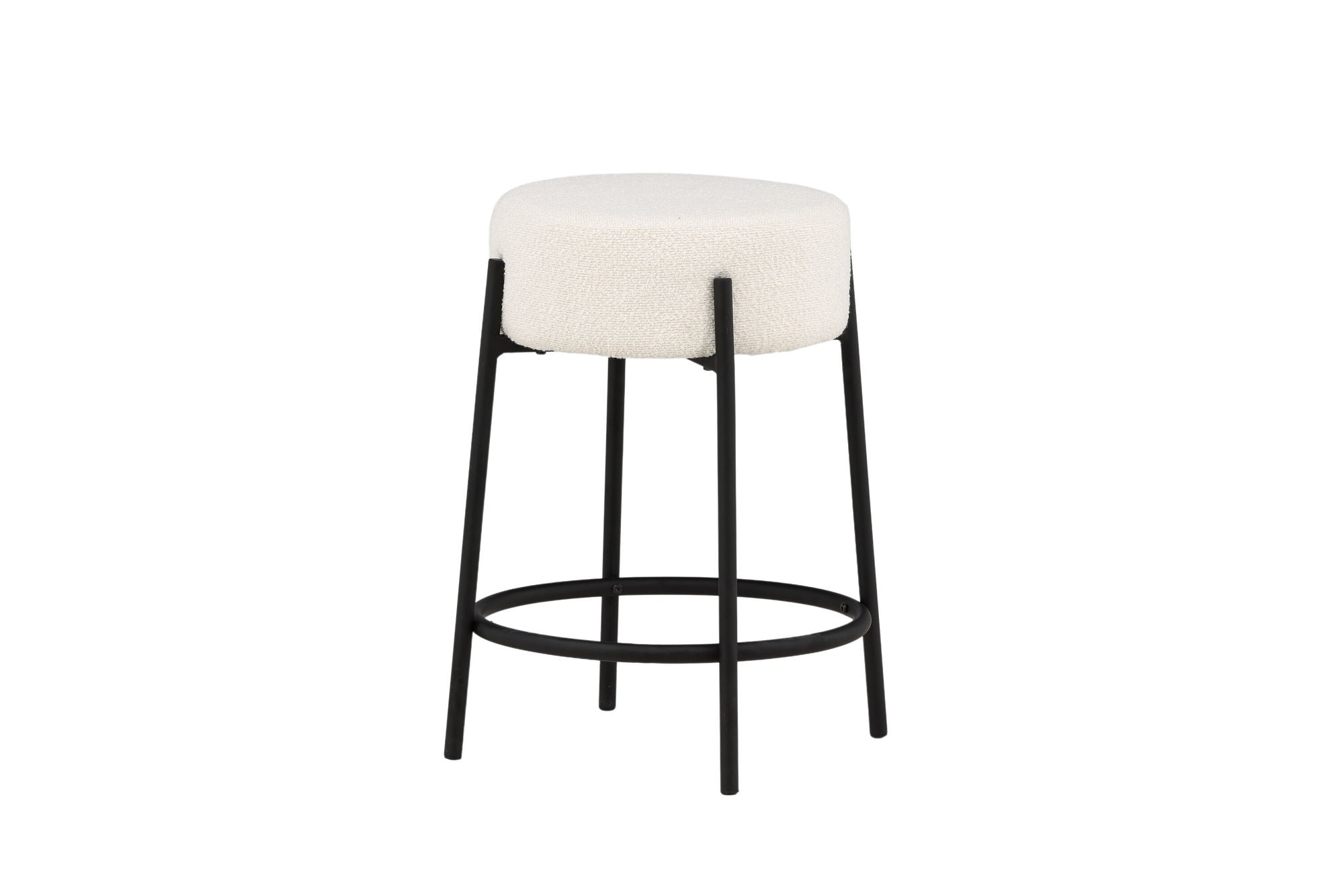 Venture Home Tucson Bar stol Small - Black / White Boucle