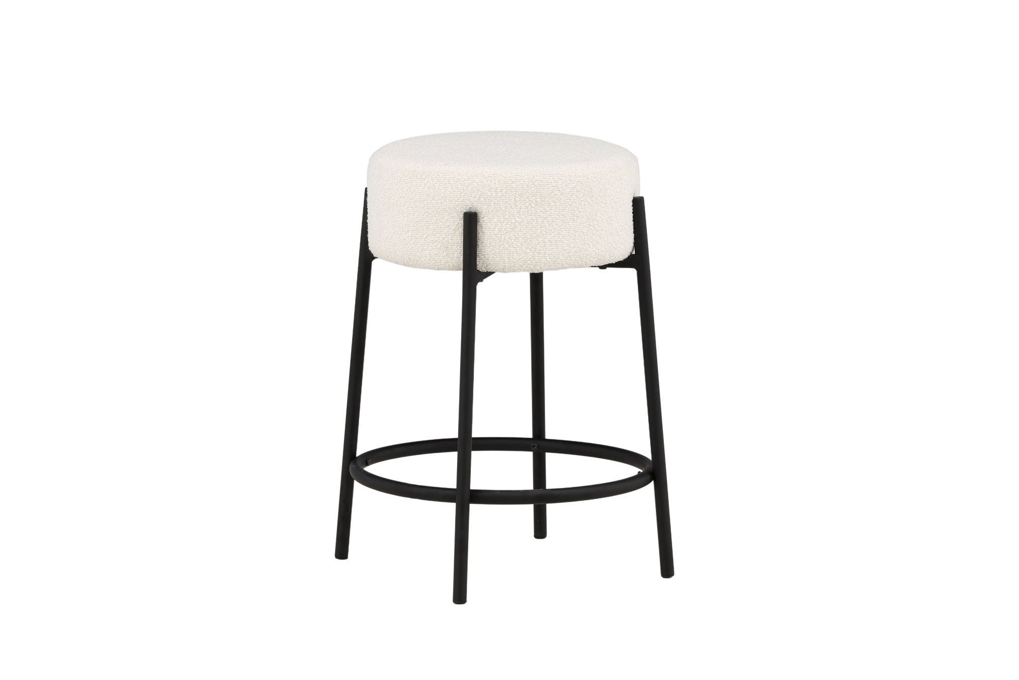 Venture Home Tucson Bar stol Small - Black / White Boucle