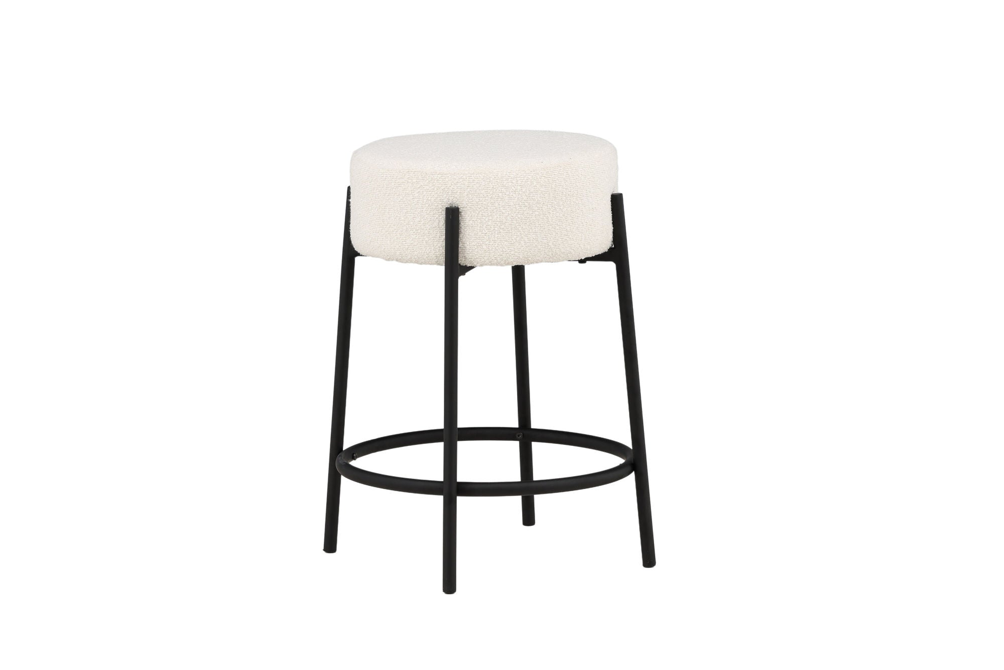 Venture Home Tucson Bar stol Small - Black / White Boucle